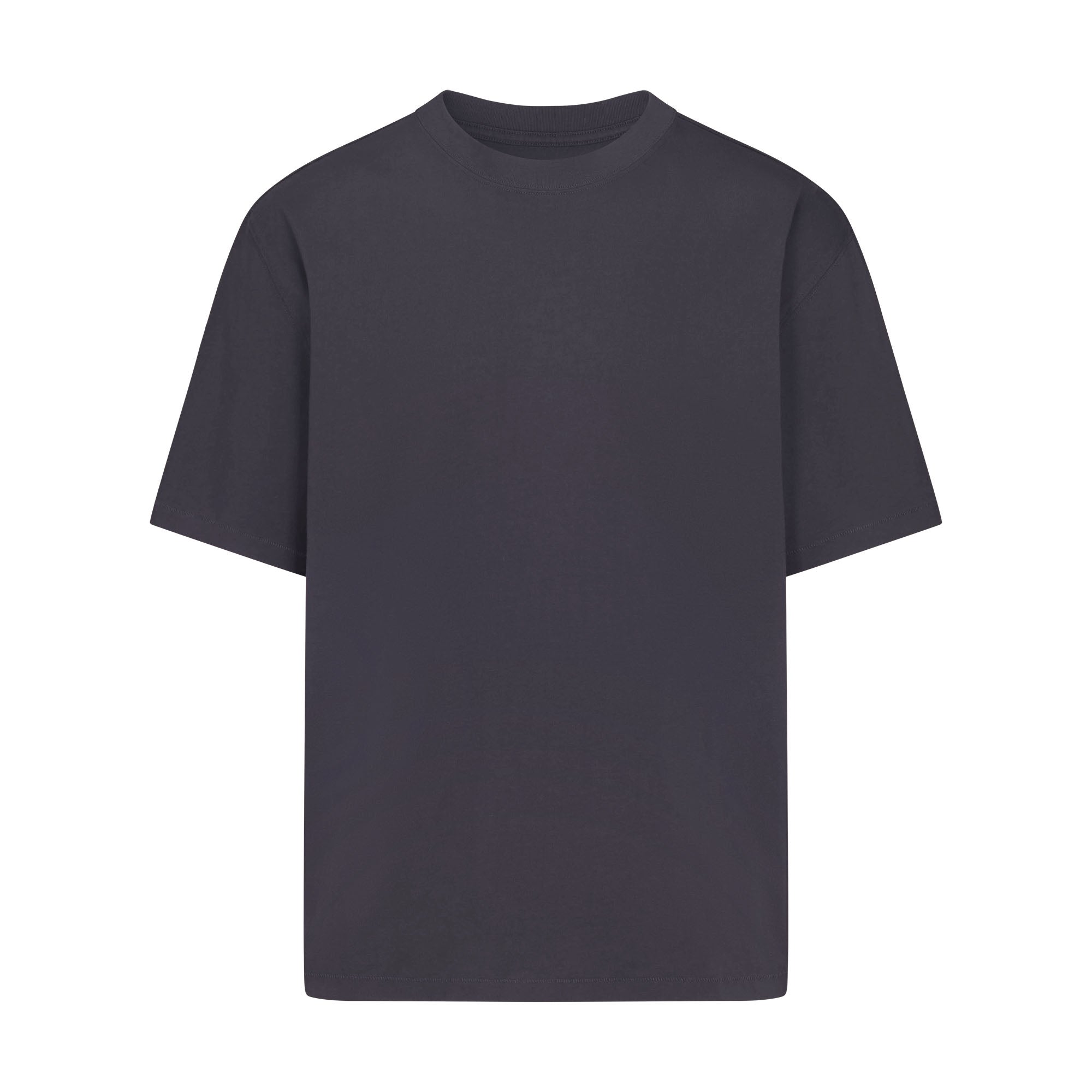 SKIMS HEAVYWEIGHT COTTON MENS RELAXED T-SHIRT | RAVEN