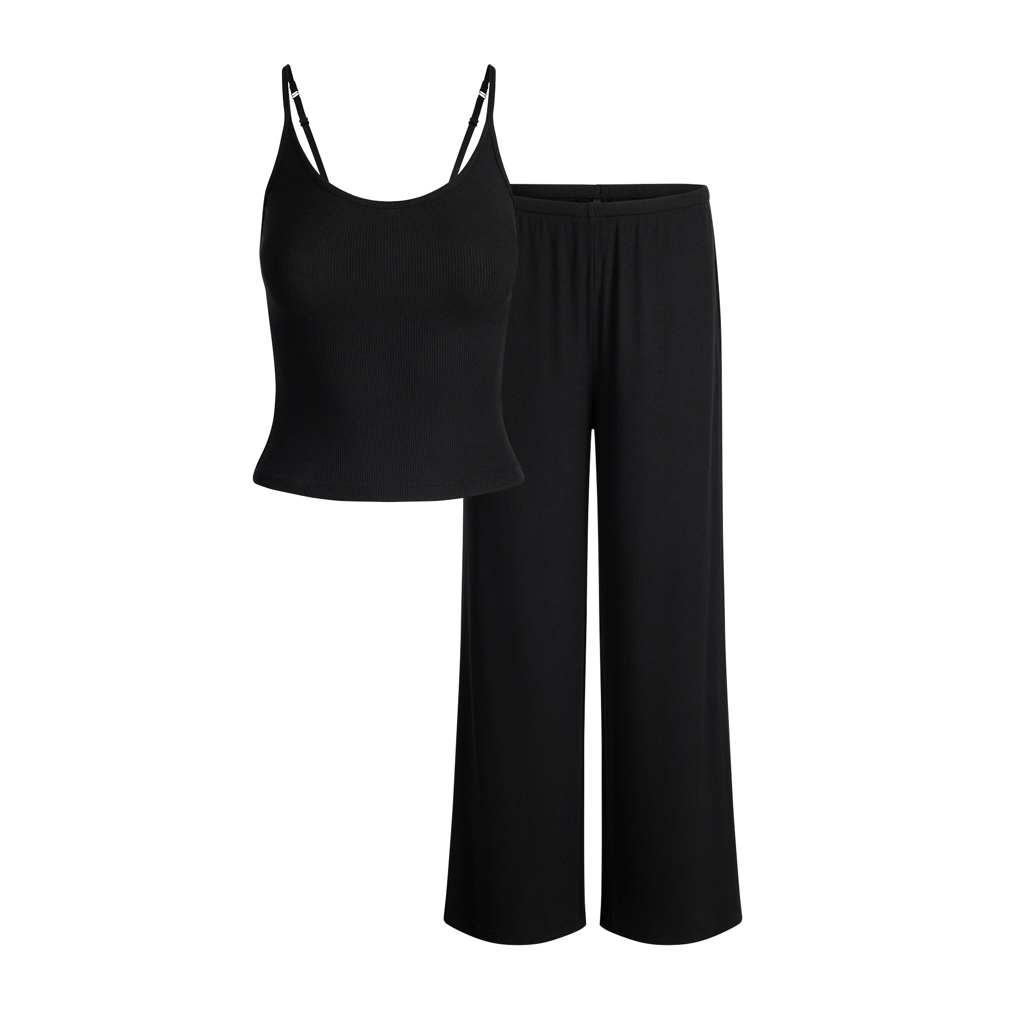 SKIMS SOFT LOUNGE TANK SLEEP SET | ONYX