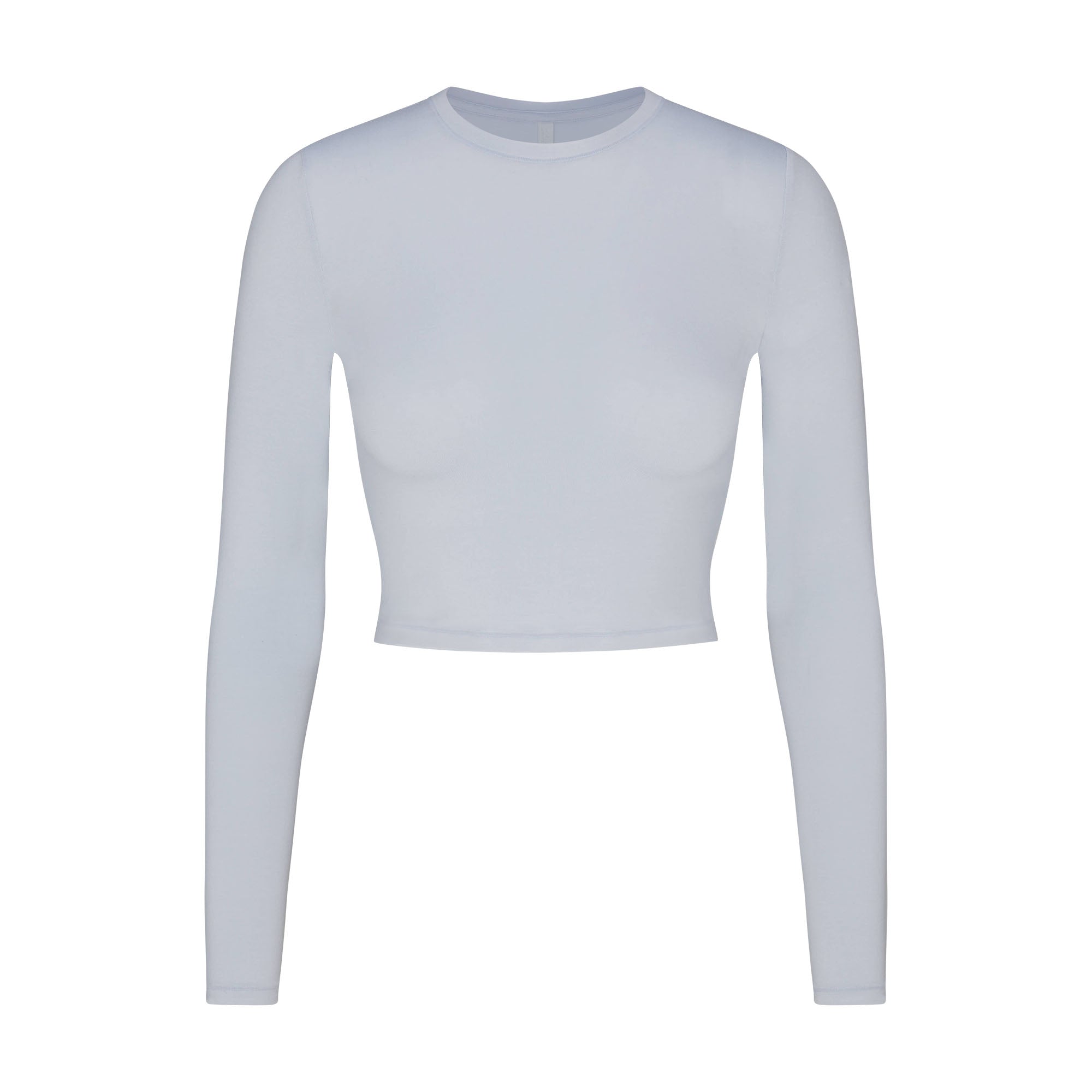 SKIMS SLEEP SUPER CROPPED LONG SLEEVE | ZEN BLUE