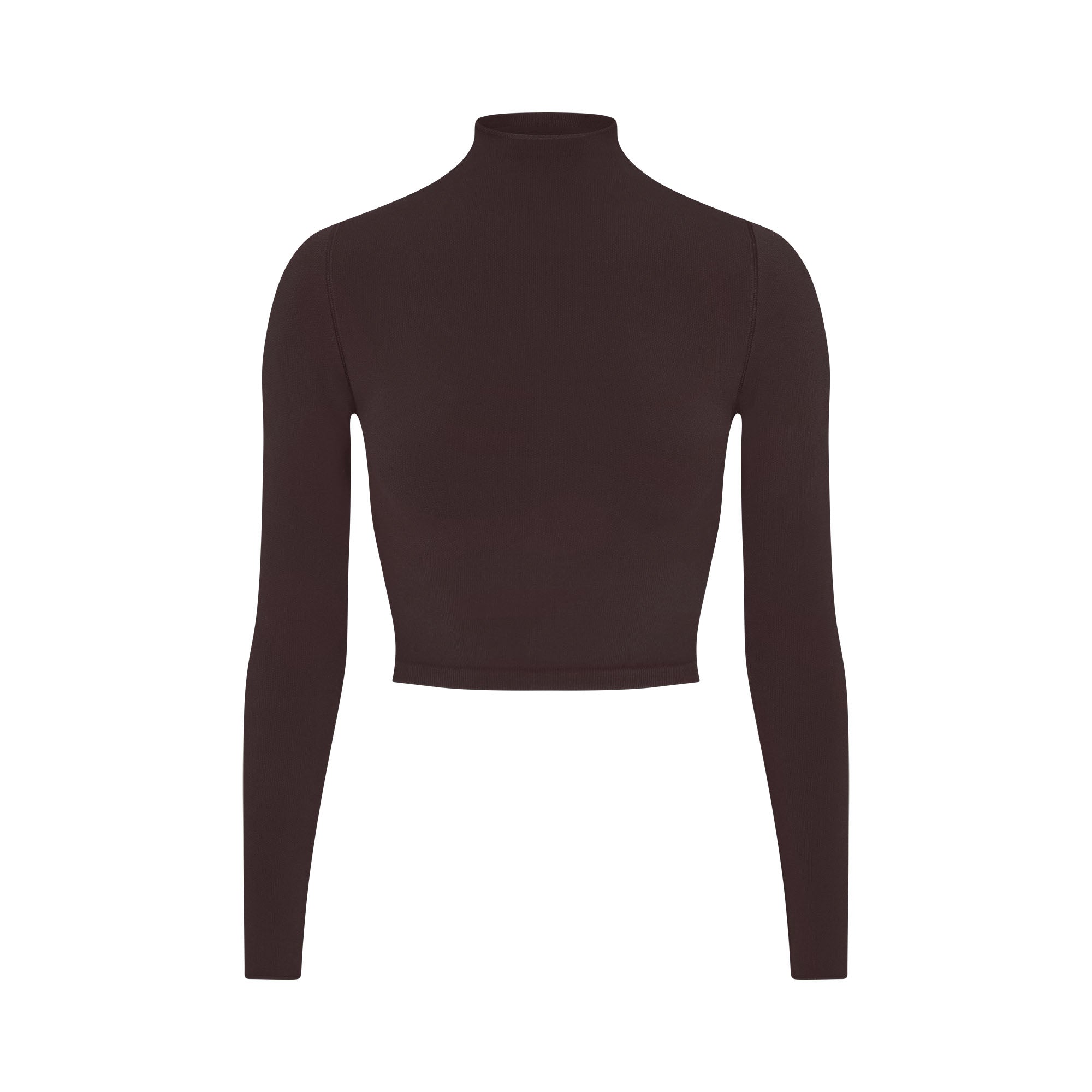 NikeSKIMS VINTAGE SEAMLESS MOCK NECK CROP TOP | PHOENIX