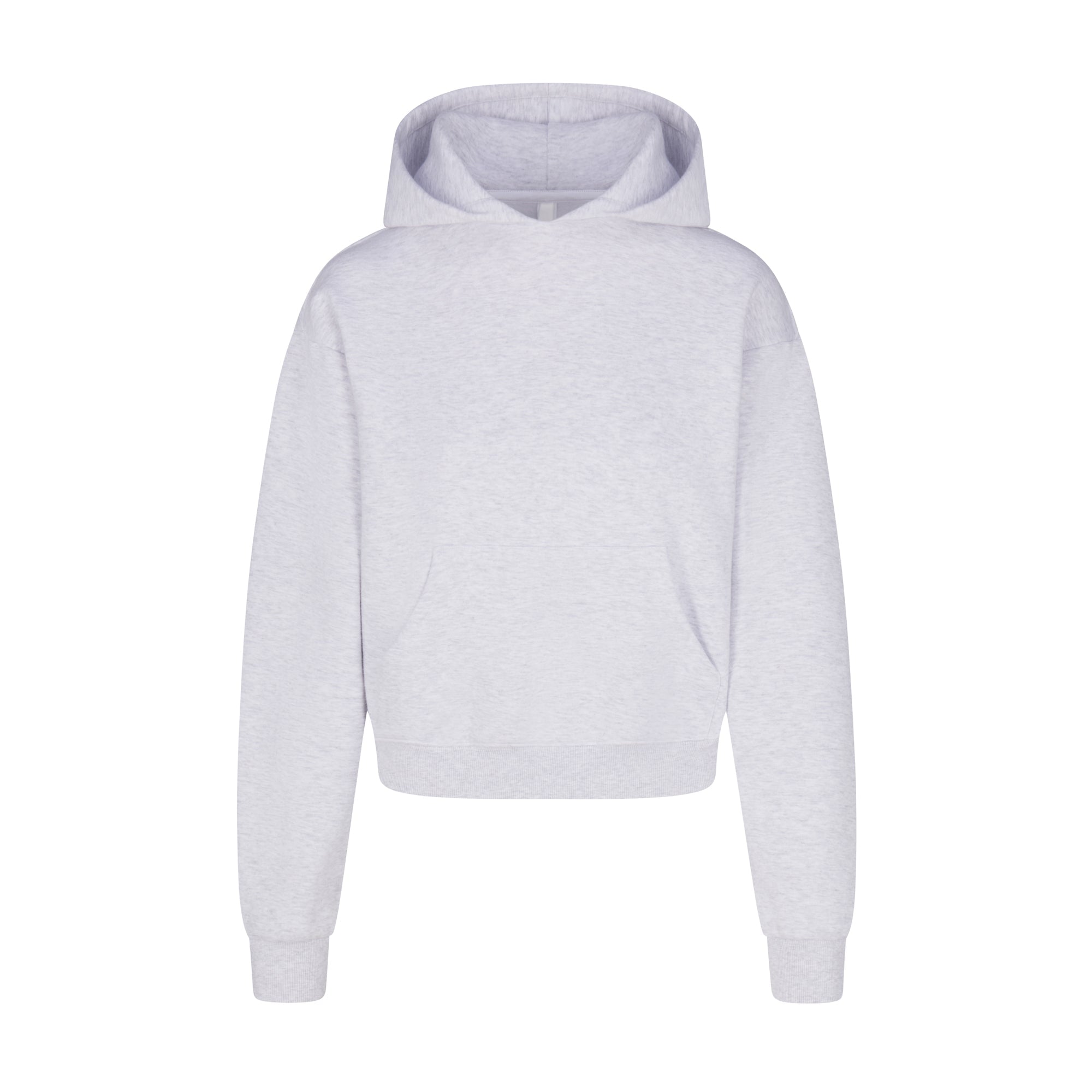 SKIMS COTTON FLEECE CLASSIC HOODIE | LIGHT HEATHER GREY