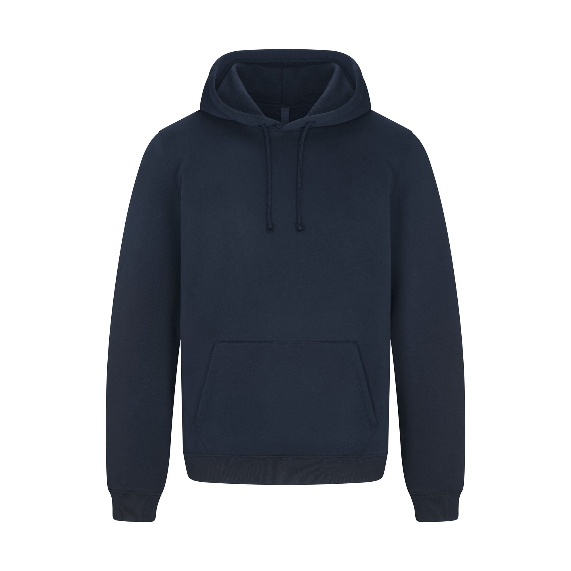SKIMS FLEECE LOUNGE MENS CLASSIC HOODIE | NAVY