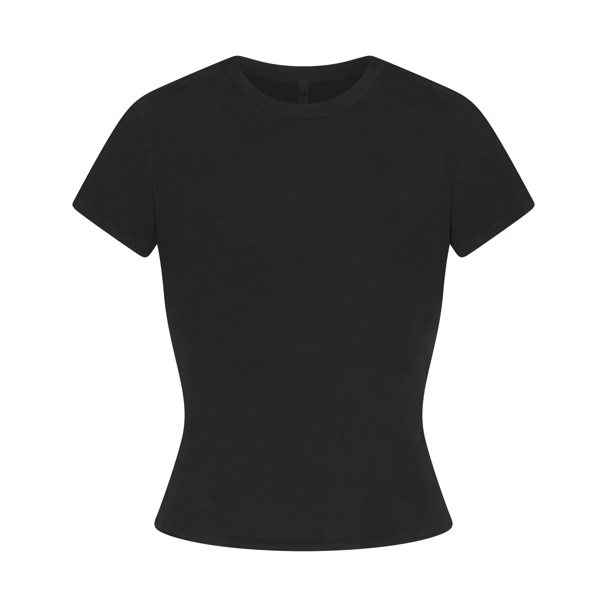 SKIMS WORN IN JERSEY T-SHIRT | WASHED ONYX