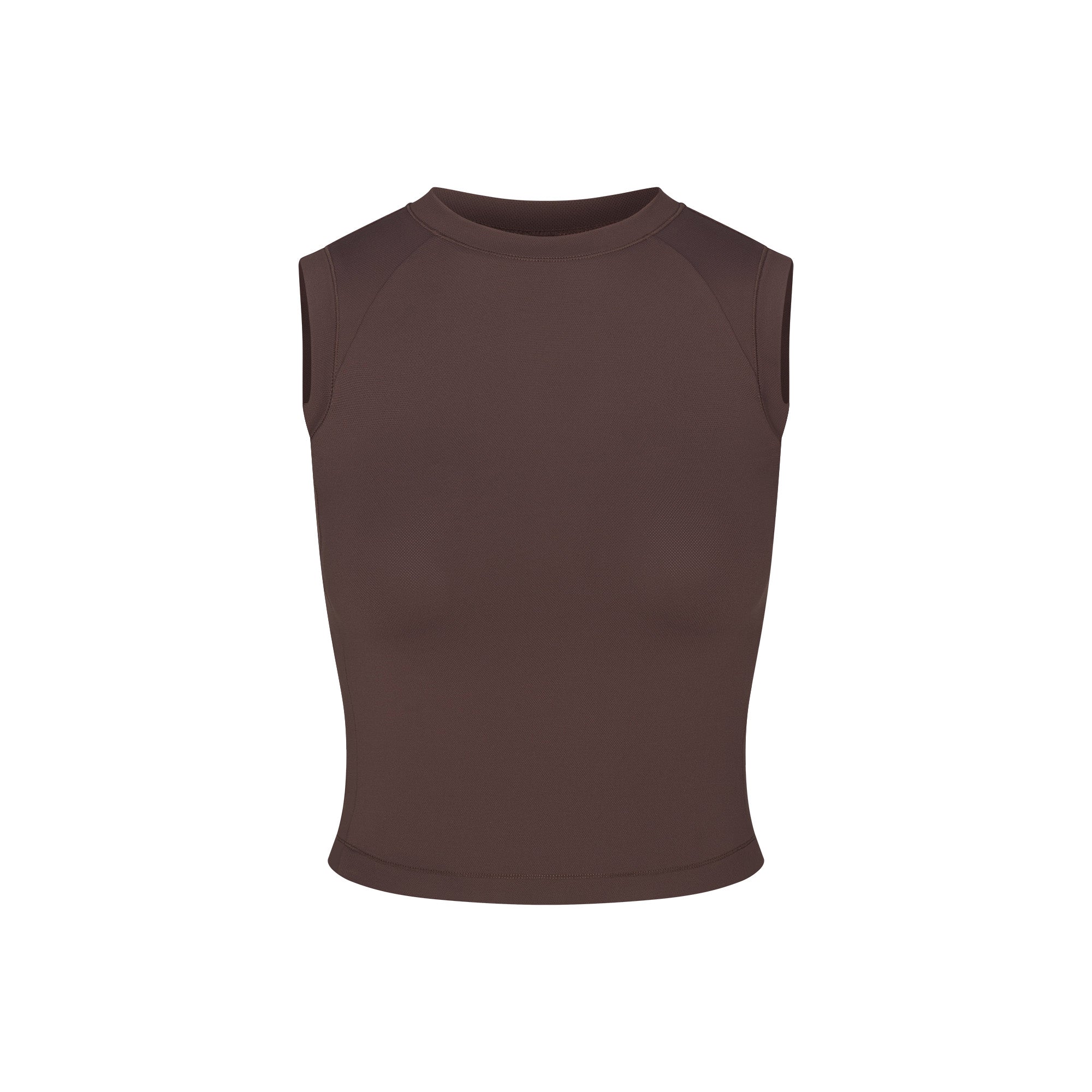 NikeSKIMS AIRY MUSCLE TEE | DARK SEPIA