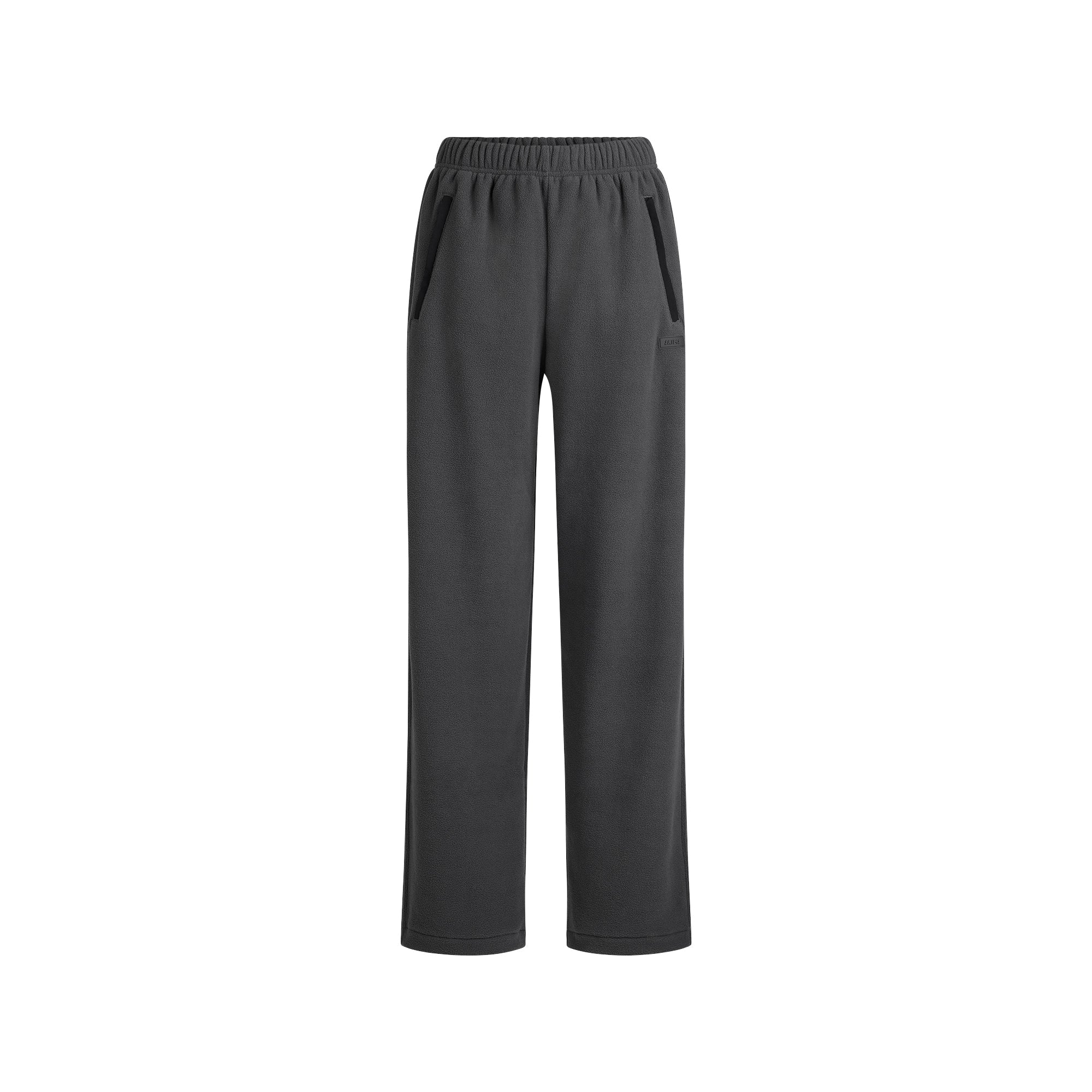 SKIMS OUTDOOR FLEECE STRAIGHT LEG PANT | ASH