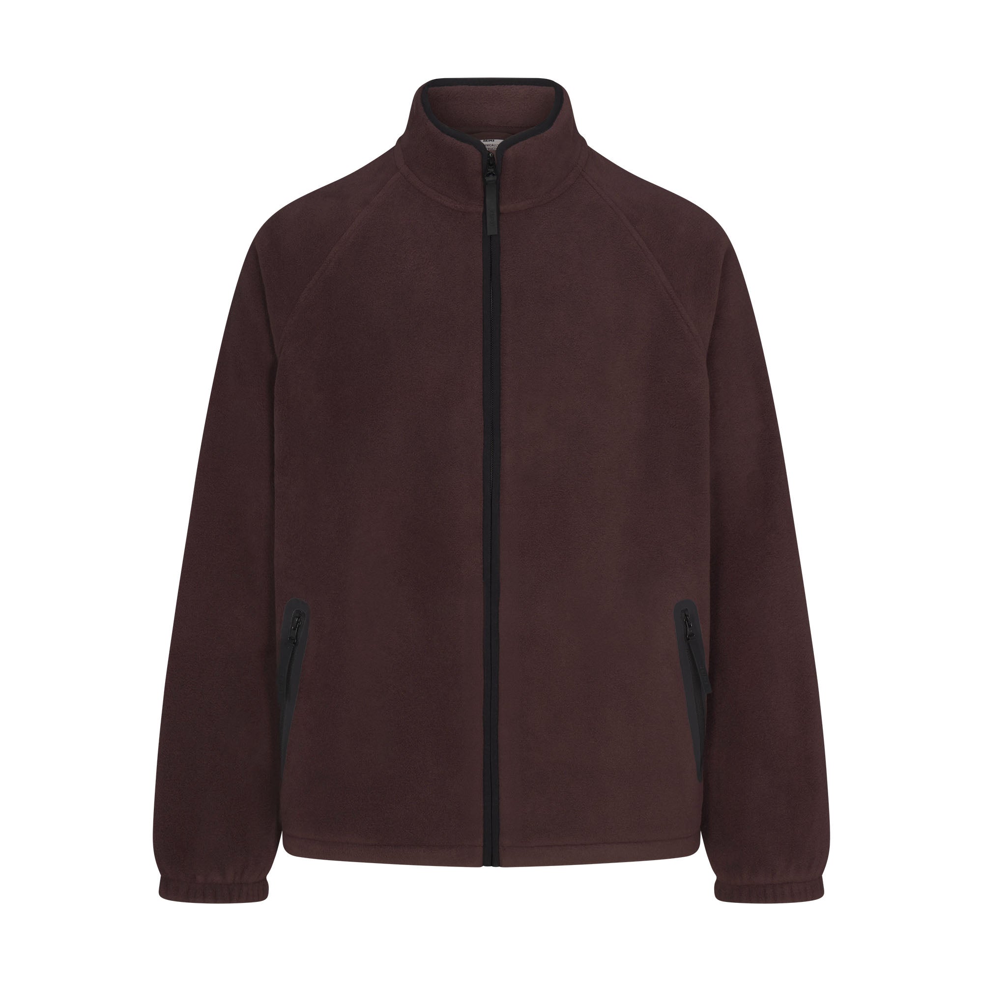 SKIMS ARCTIC FLEECE MENS ZIP UP JACKET | ESPRESSO