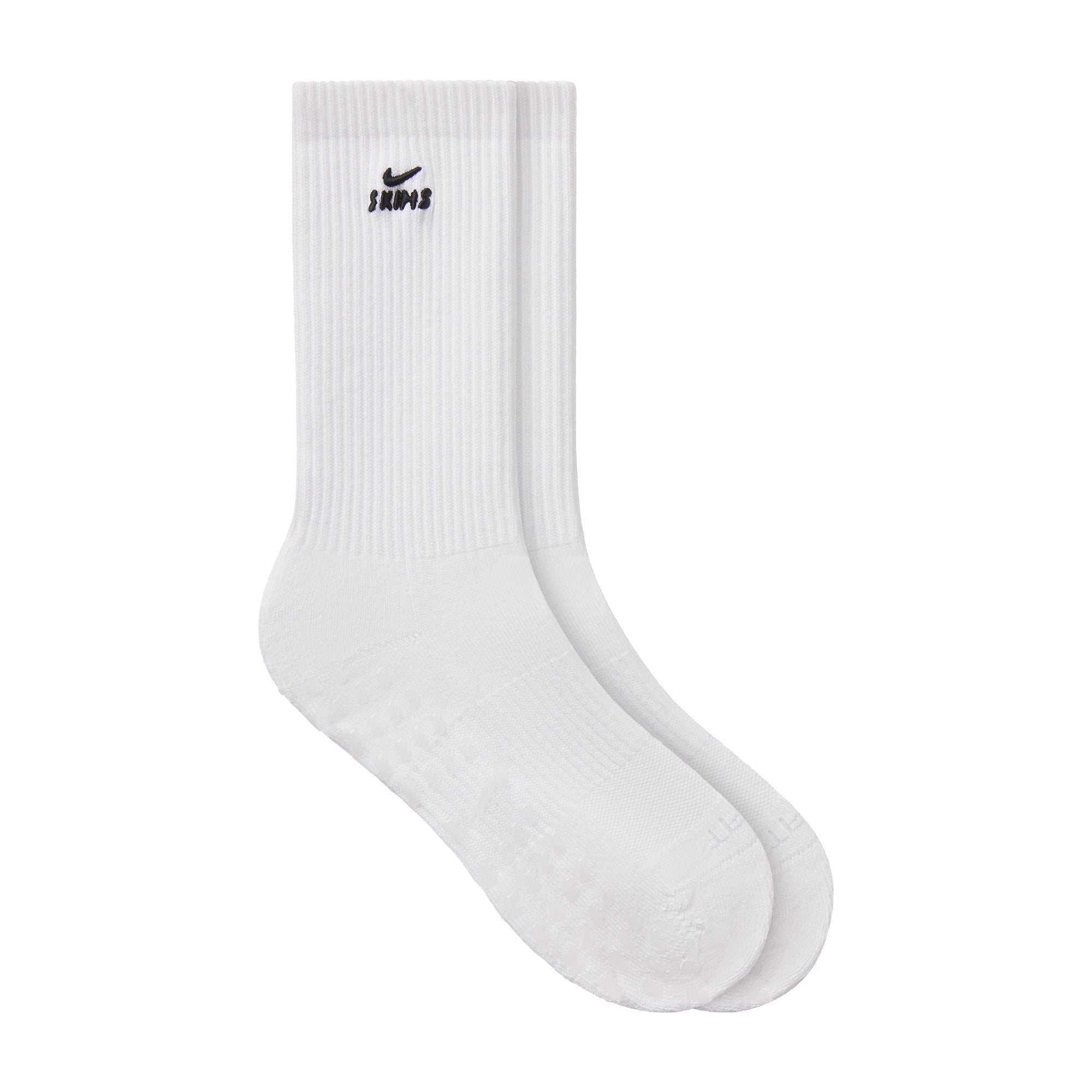 NikeSKIMS ACCESSORIES DRI-FIT PILATES GRIP CREW SOCK | SNOW