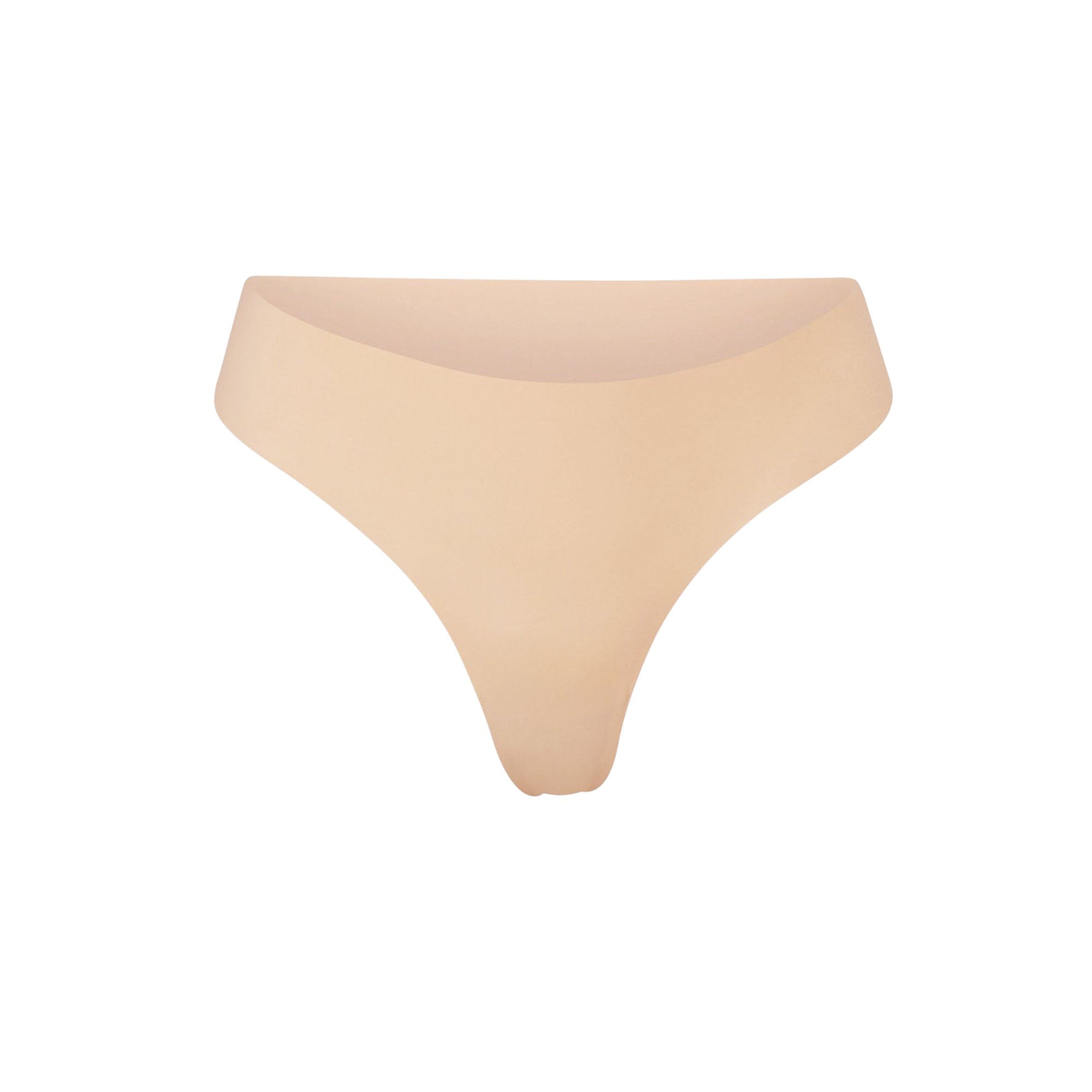 SKIMS NAKED DIPPED THONG | CLAY