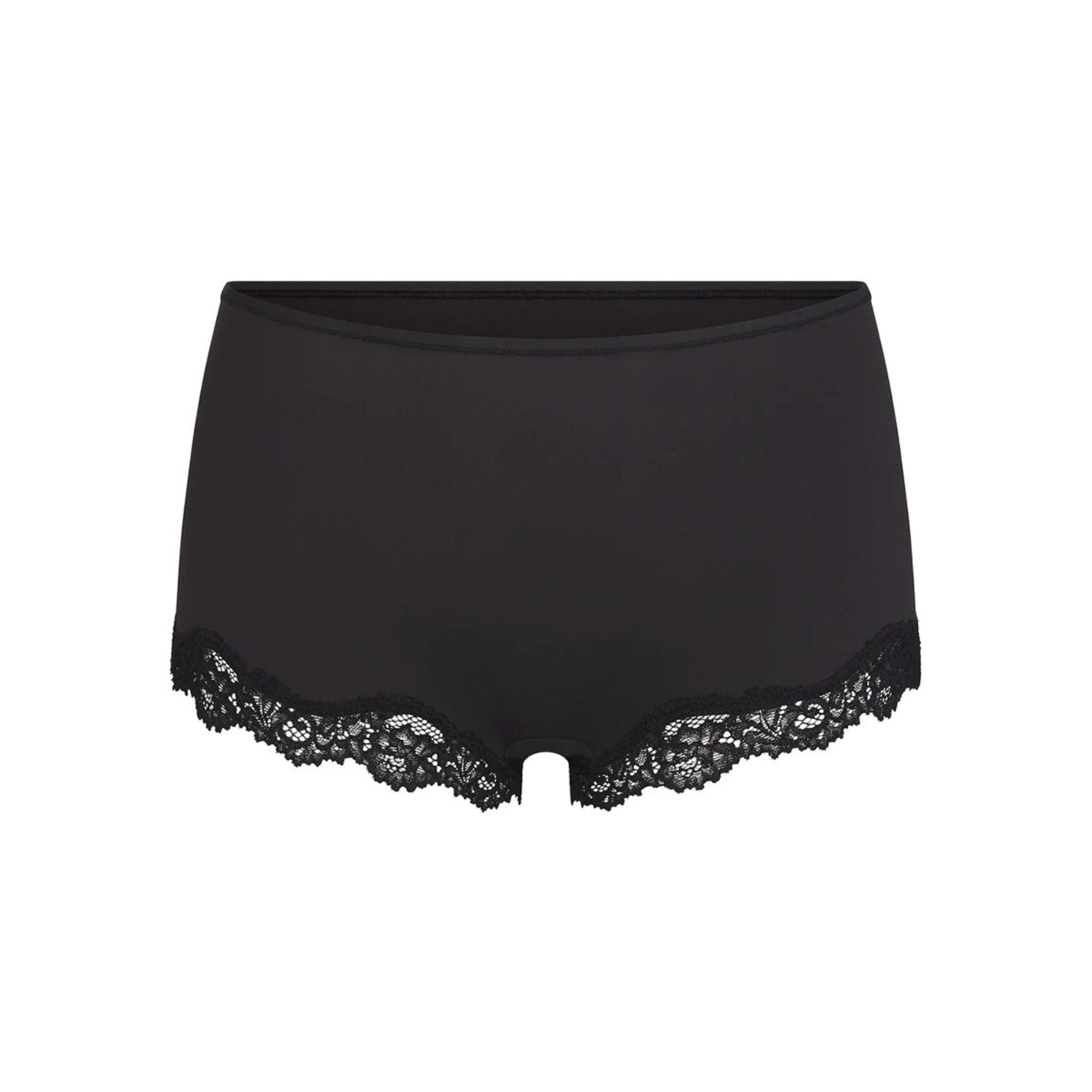 SKIMS FITS EVERYBODY LACE BOY SHORT | ONYX