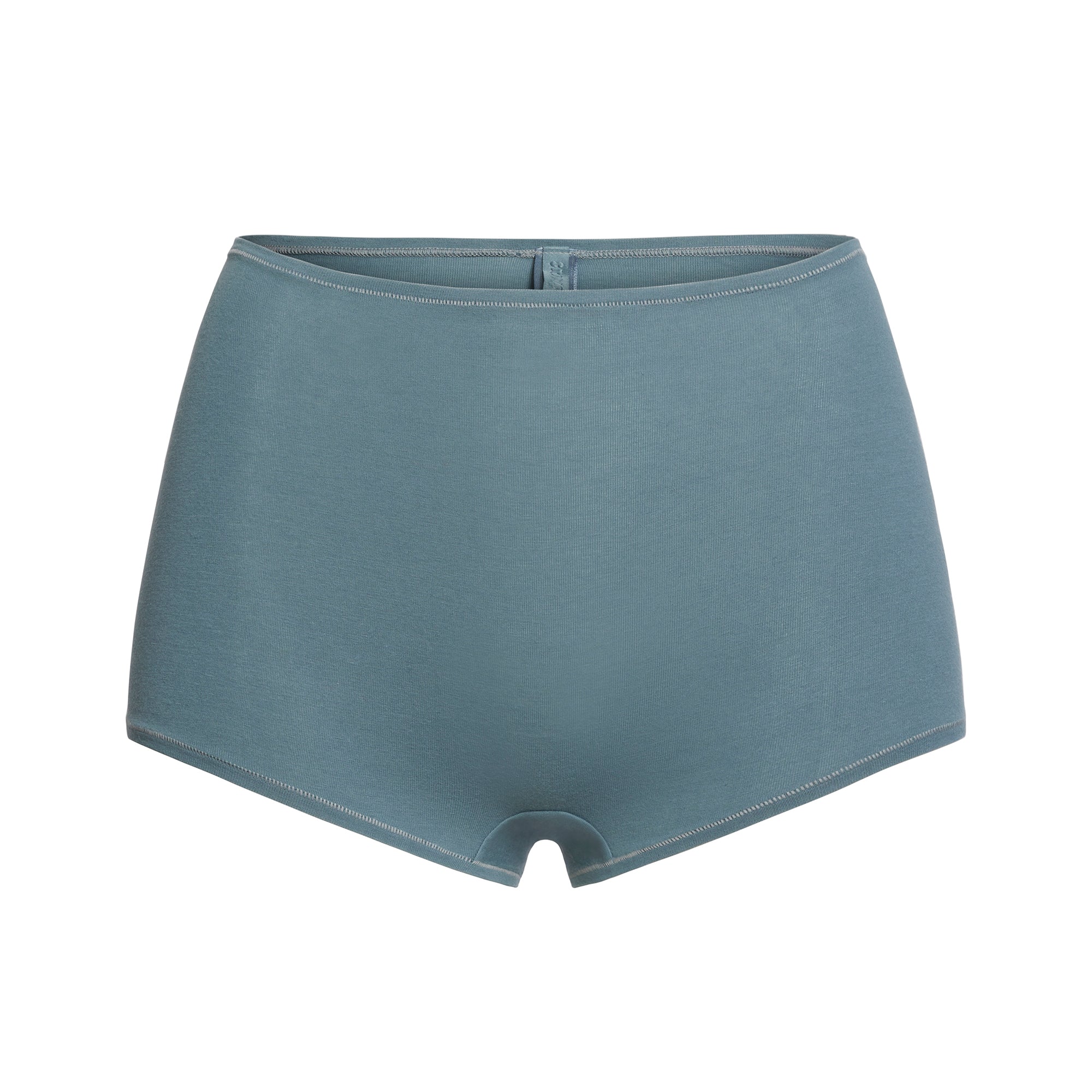 SKIMS COTTON JERSEY BOY SHORT | KYANITE
