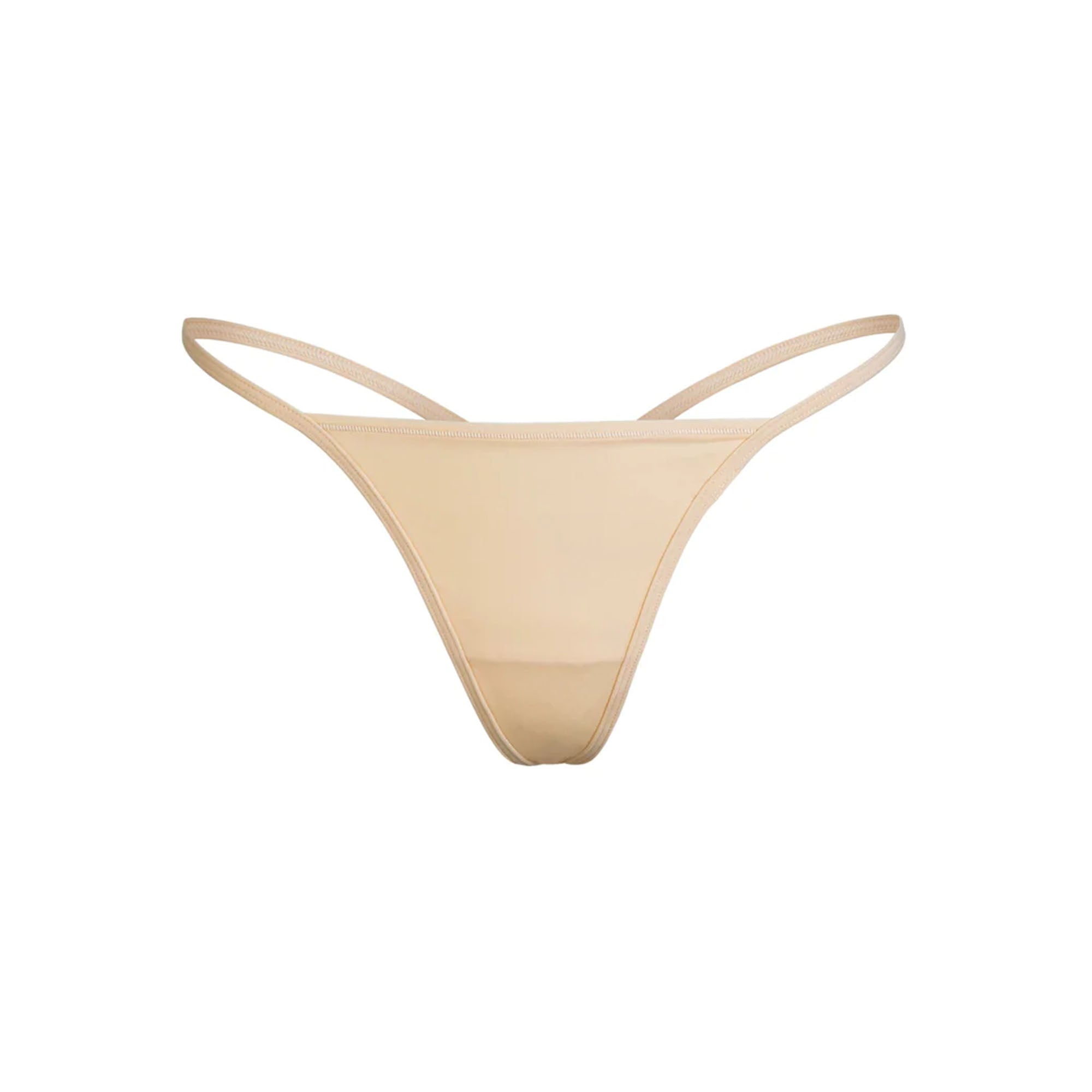 SKIMS FITS EVERYBODY T-STRING THONG | CLAY