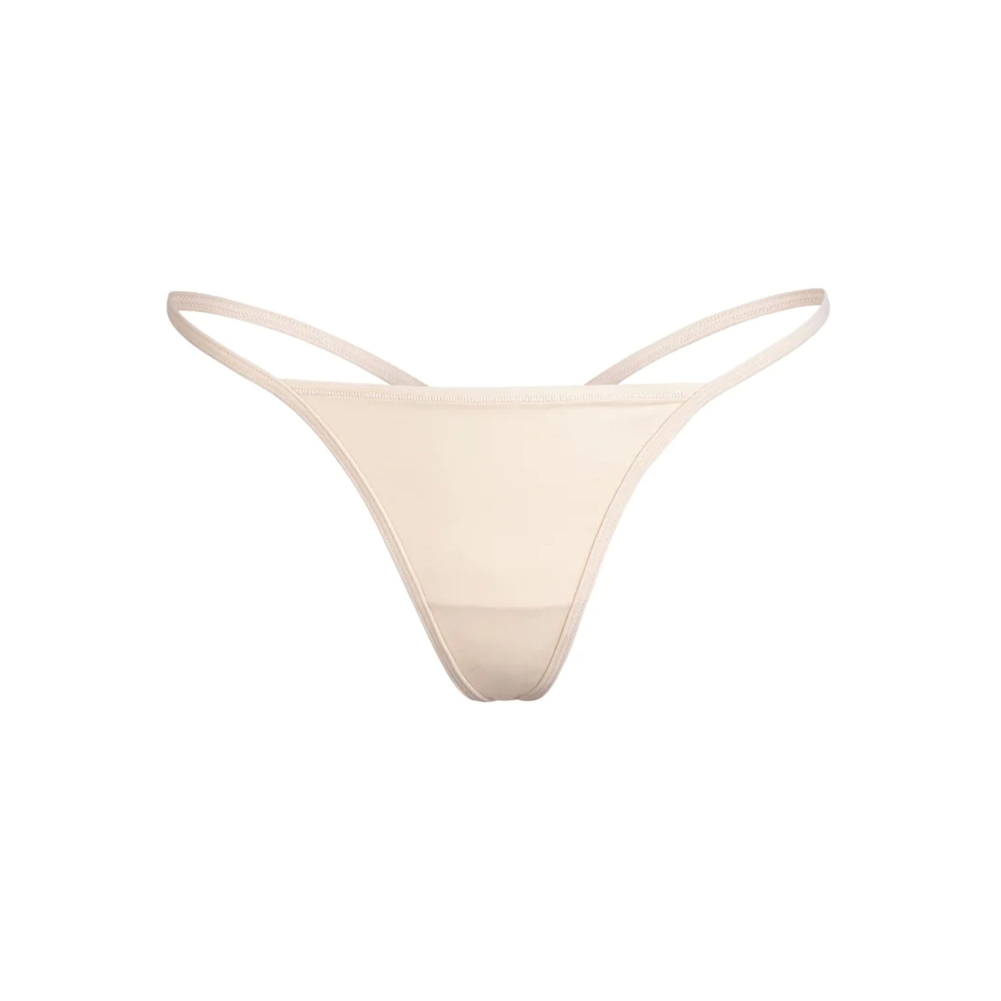 SKIMS FITS EVERYBODY T-STRING THONG | SAND