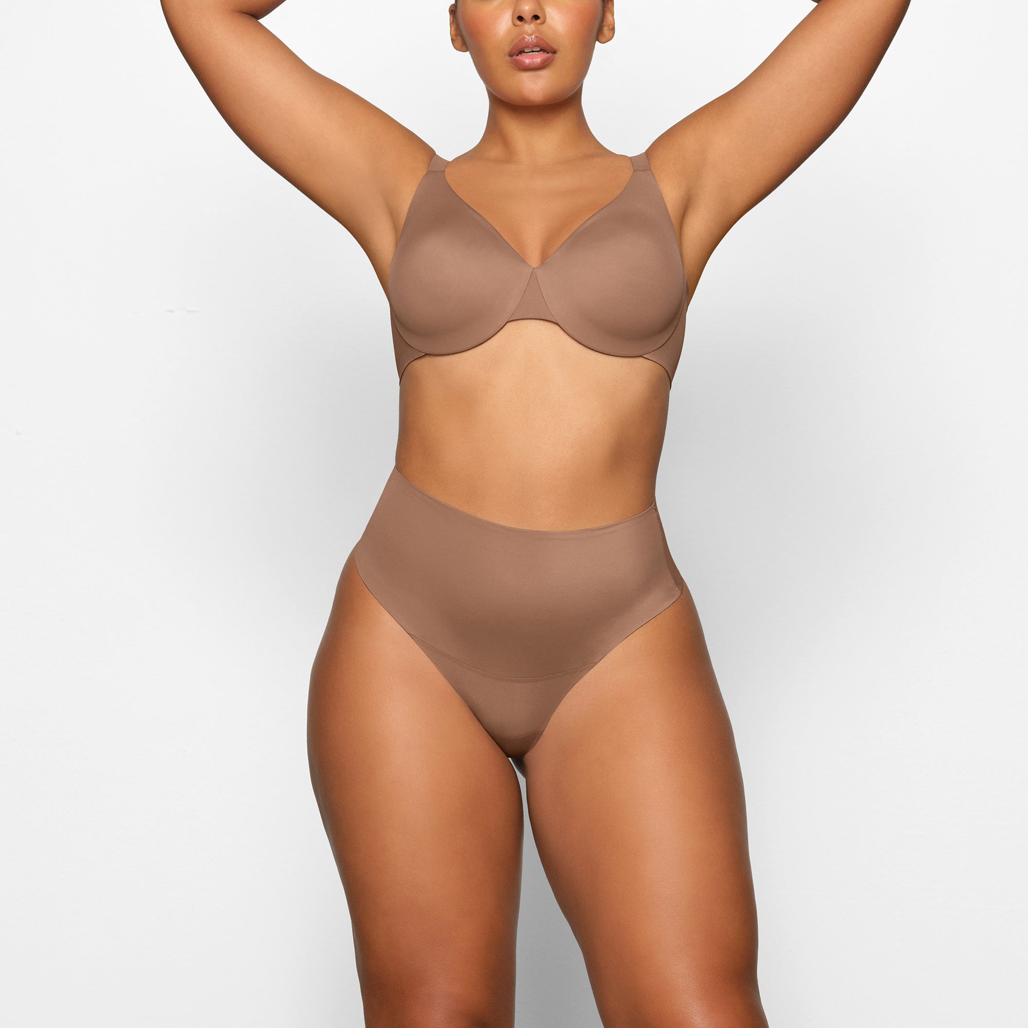 SKIMS SMOOTHING INTIMATES HIGH-WAISTED THONG | SIENNA