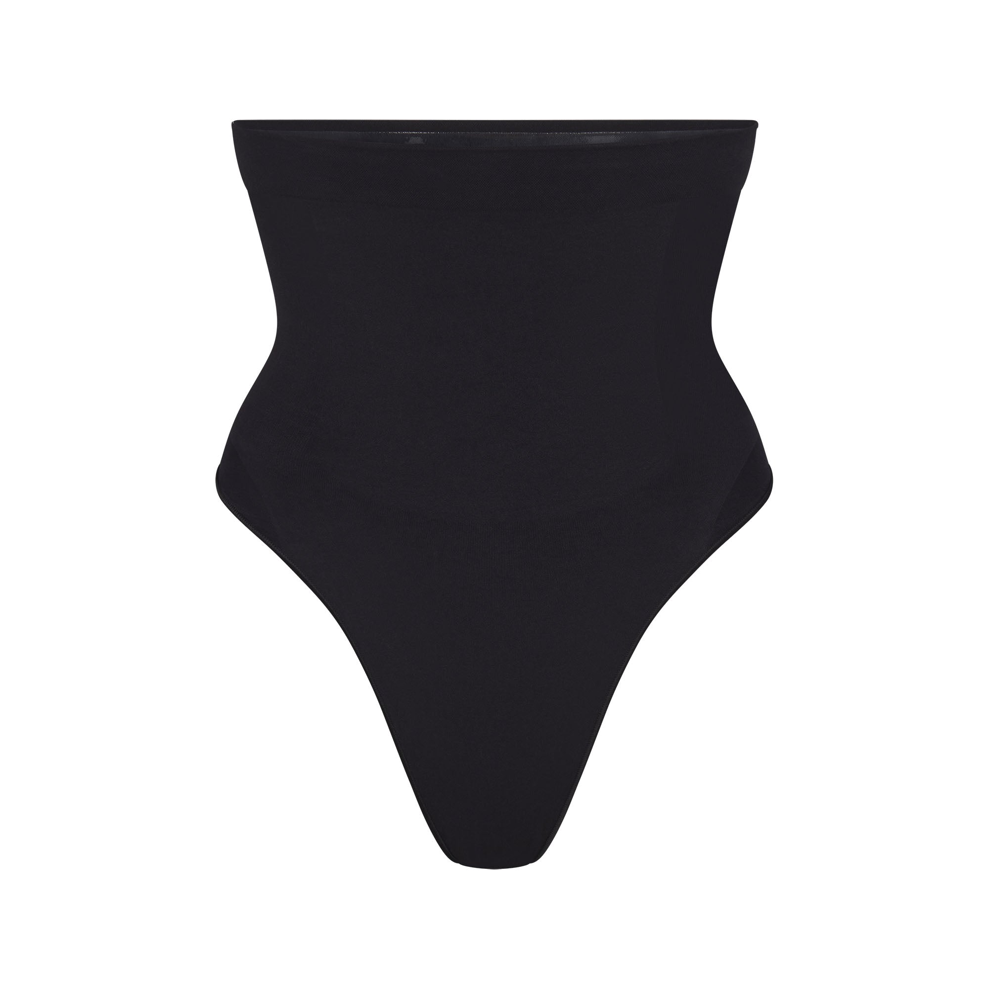 SKIMS SEAMLESS SCULPT HIGH-WAISTED THONG | ONYX