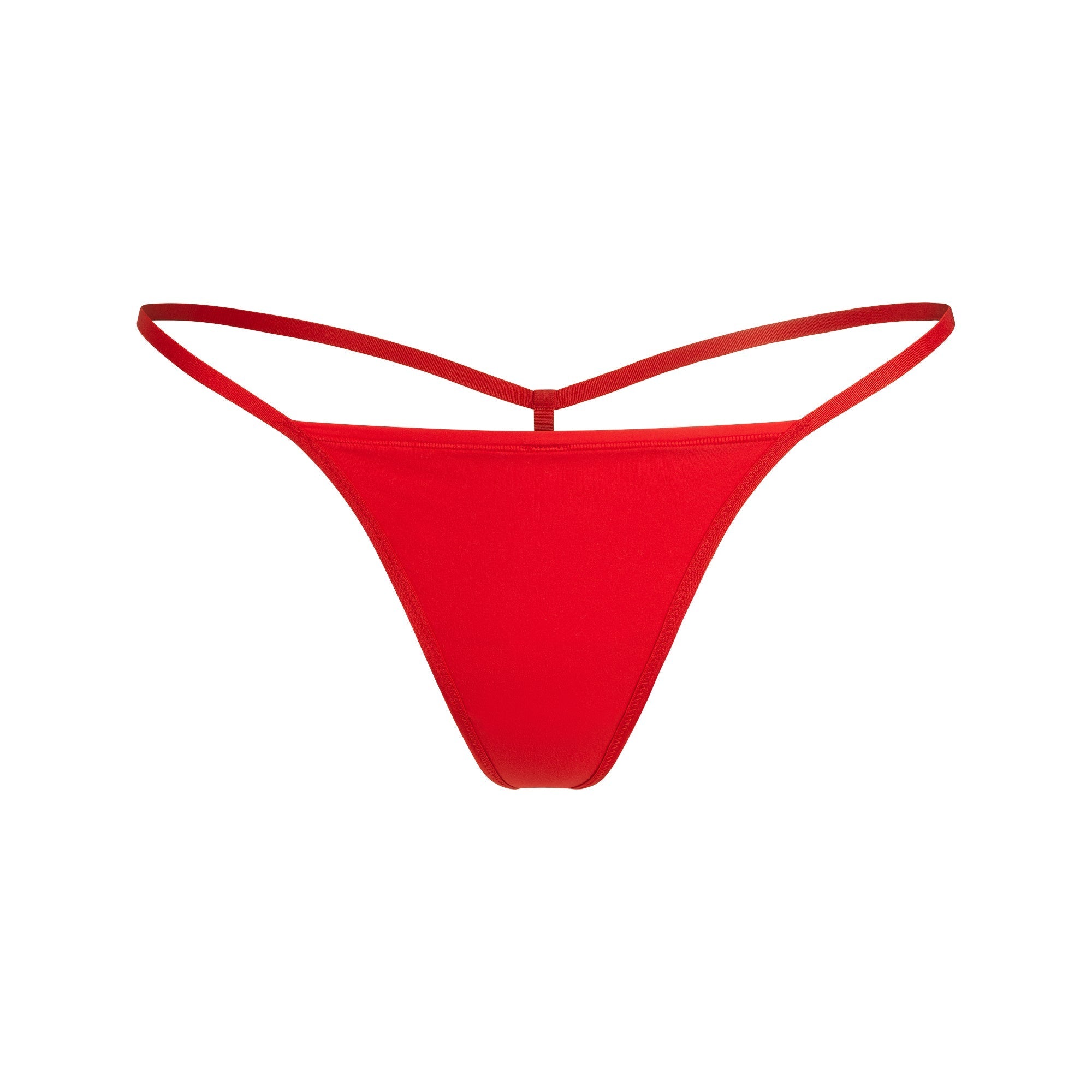 SKIMS FITS EVERYBODY T-STRING THONG | CHERRY
