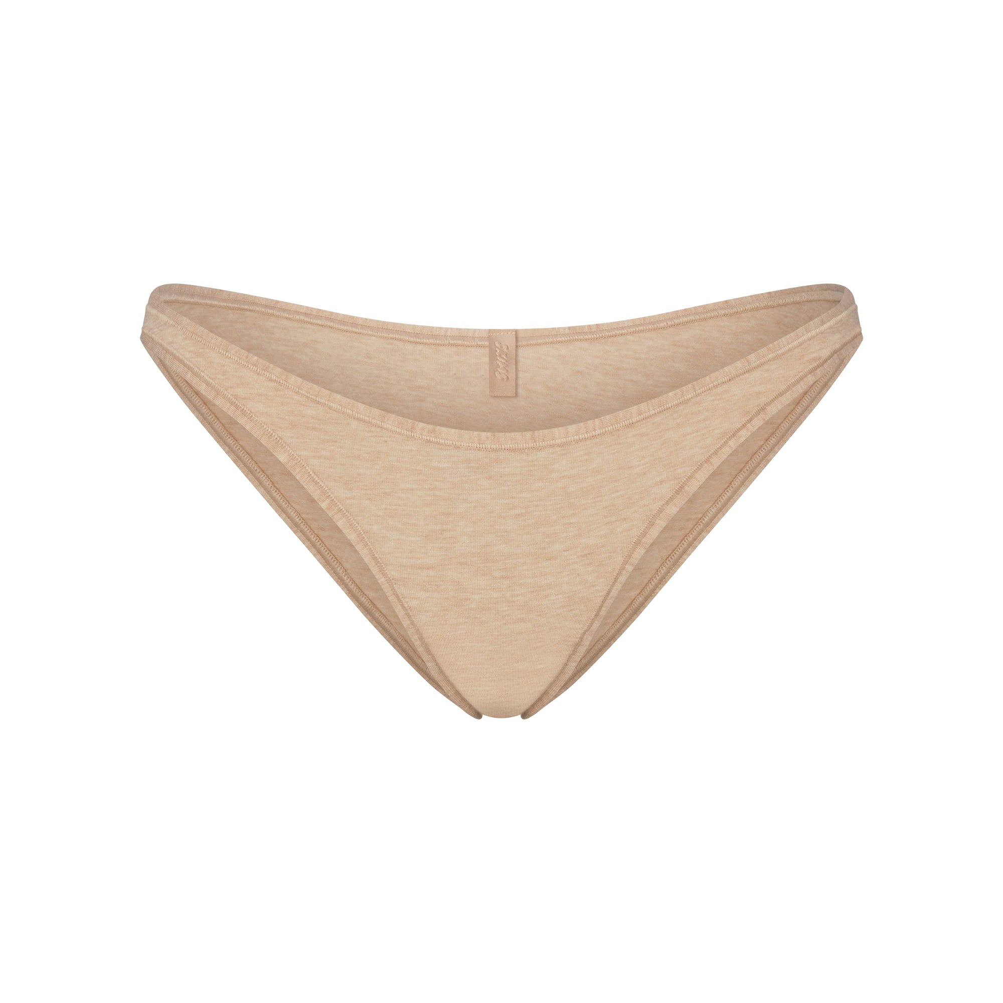 SKIMS EVERYDAY COTTON BIKINI | CLAY HEATHER