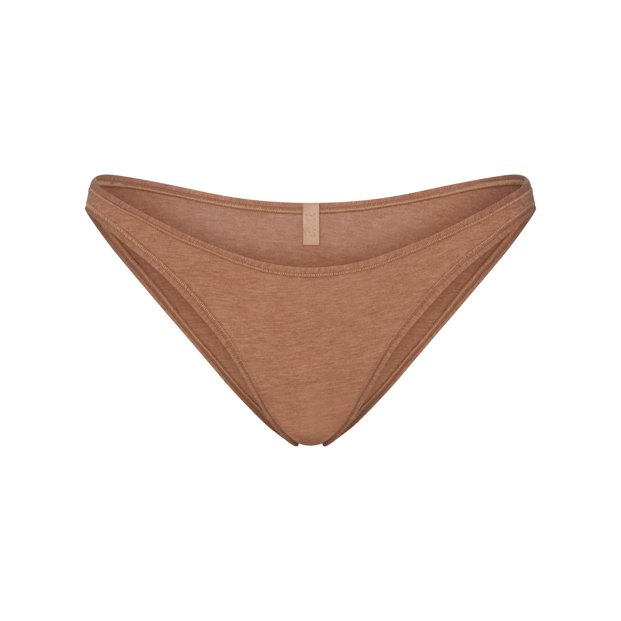 SKIMS EVERYDAY COTTON BIKINI | SIENNA HEATHER