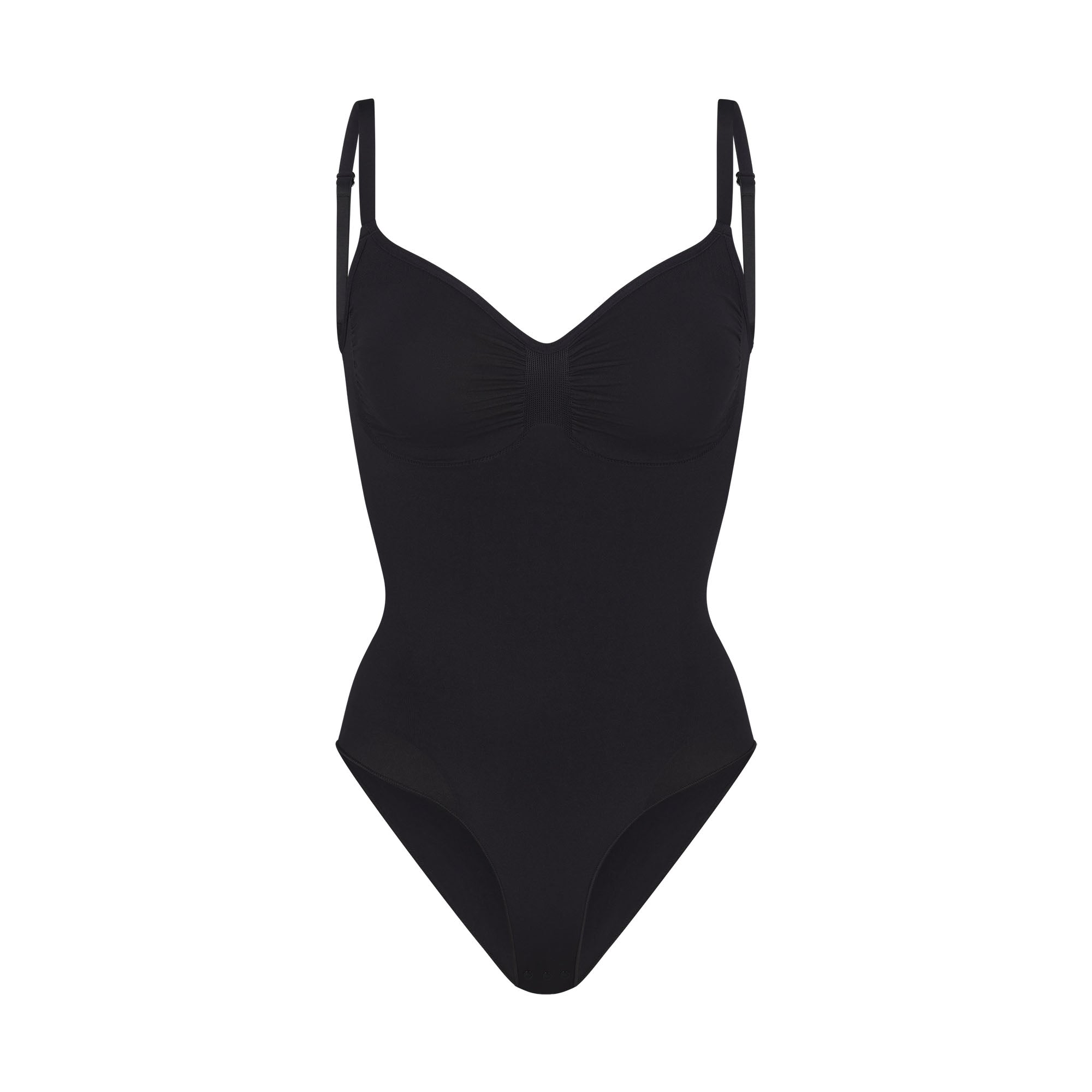 SKIMS SEAMLESS SCULPT BRIEF BODYSUIT | ONYX