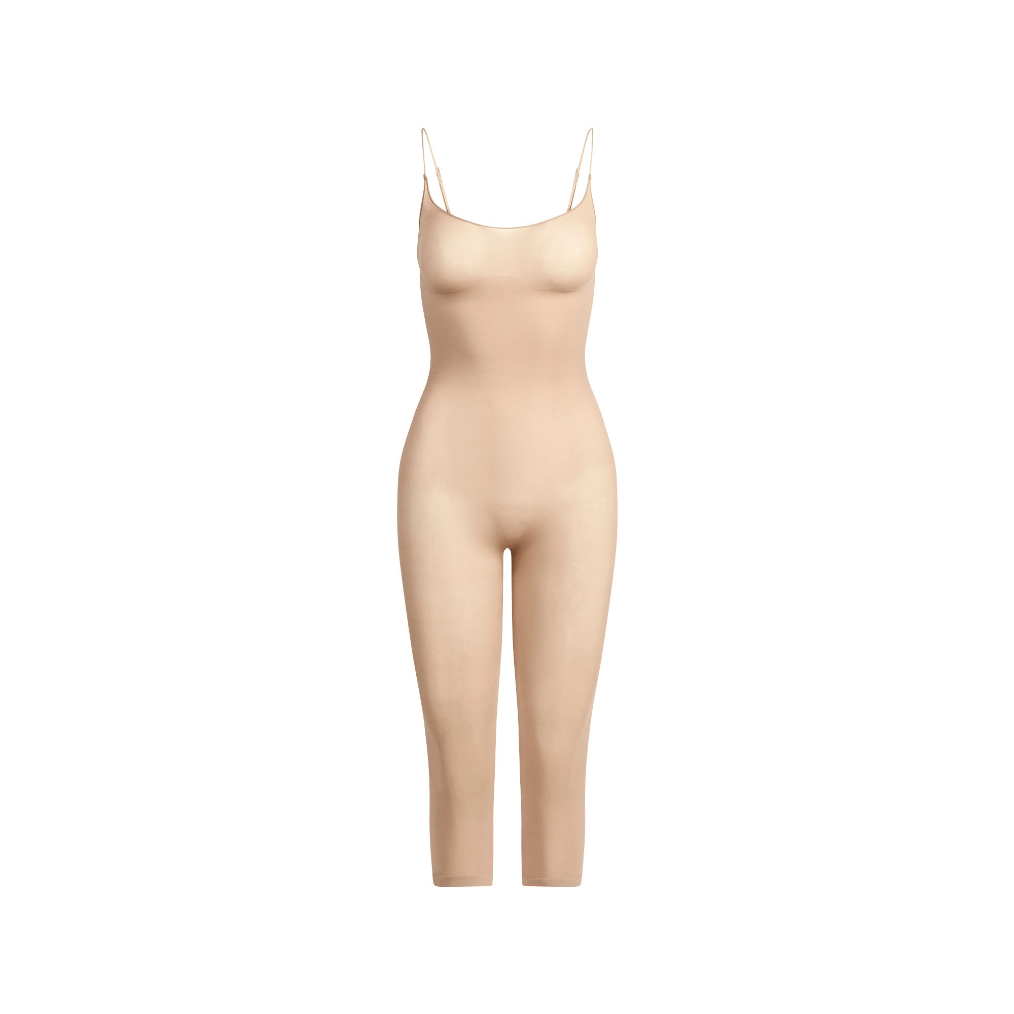 SKIMS SHEER SEAMLESS CATSUIT | CLAY