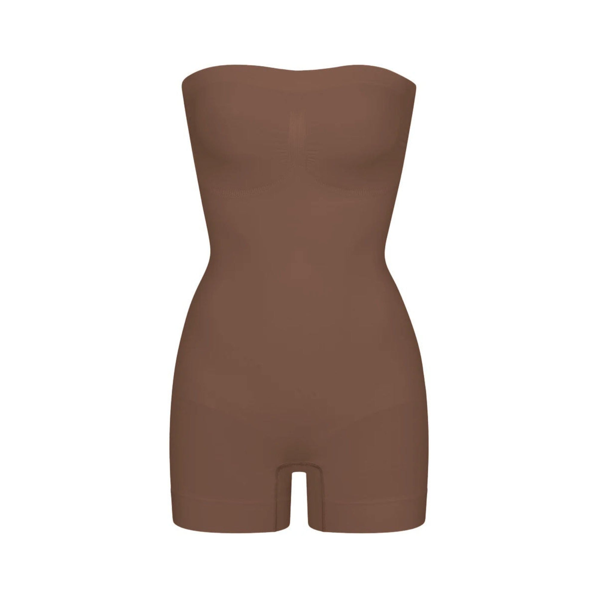 SKIMS SEAMLESS SCULPT STRAPLESS SHORTIE BODYSUIT | JASPER