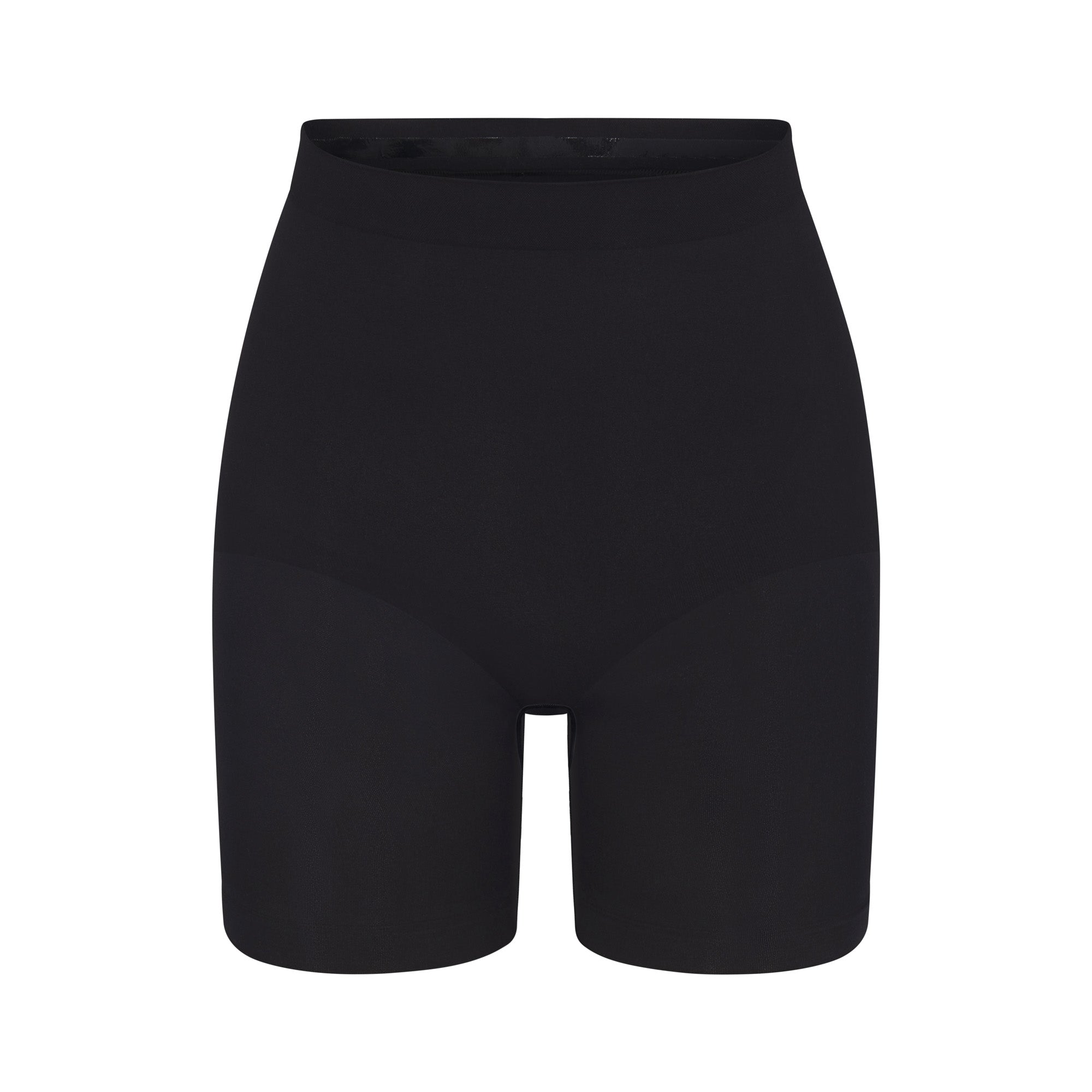 SKIMS SEAMLESS SCULPT MID THIGH SHORT | ONYX