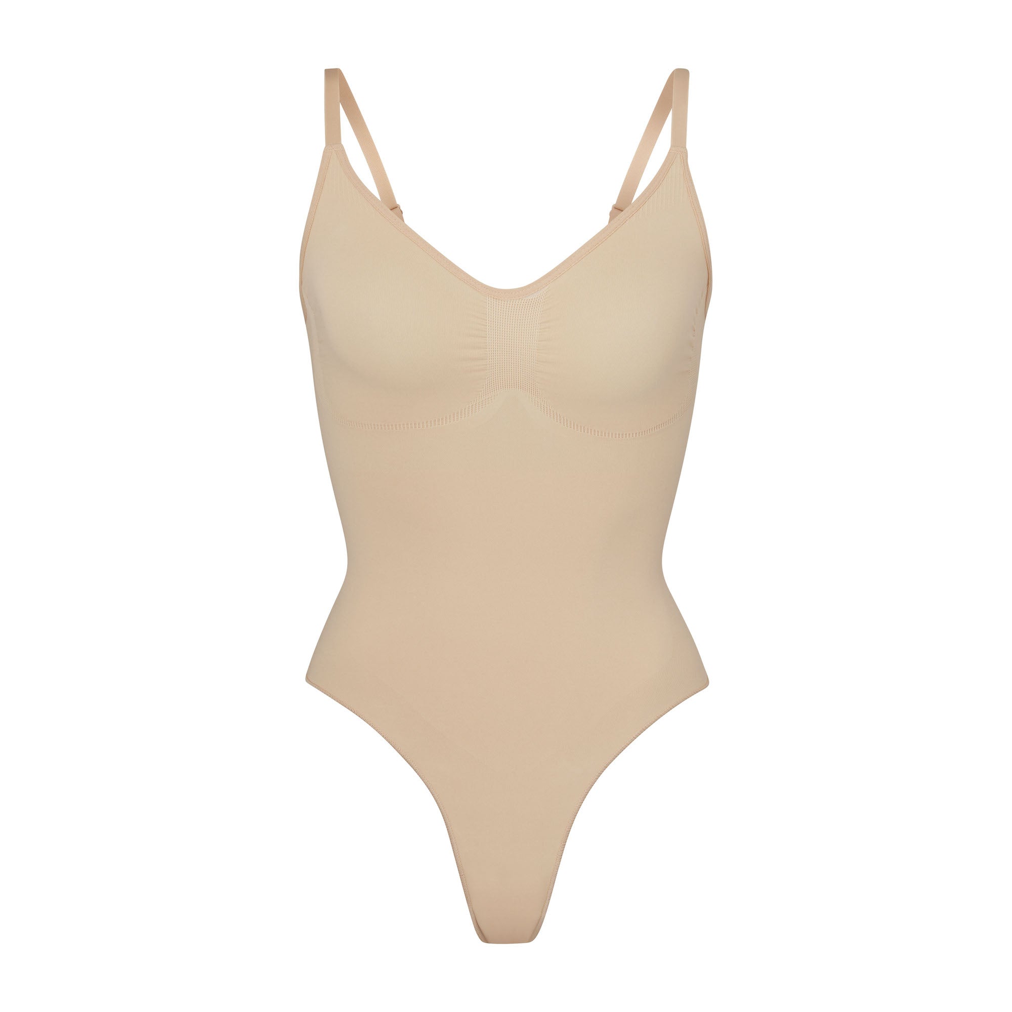 SKIMS SEAMLESS SCULPT THONG BODYSUIT | MICA