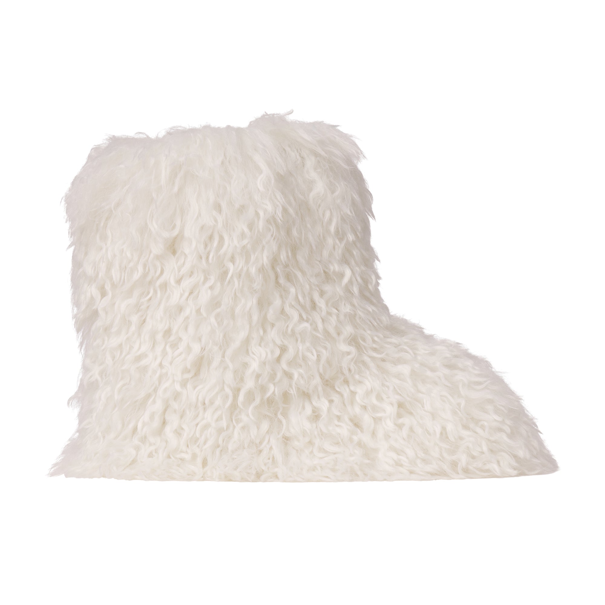 SKIMS FAUX FUR SHAGGY BOOT | MARBLE