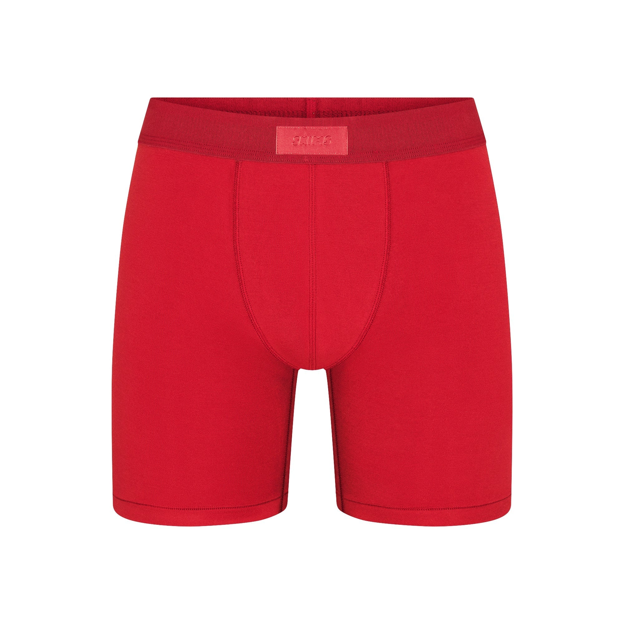 SKIMS COTTON MENS 5" BOXER BRIEF 3-PACK | RUBY ESPRESSO MULTI