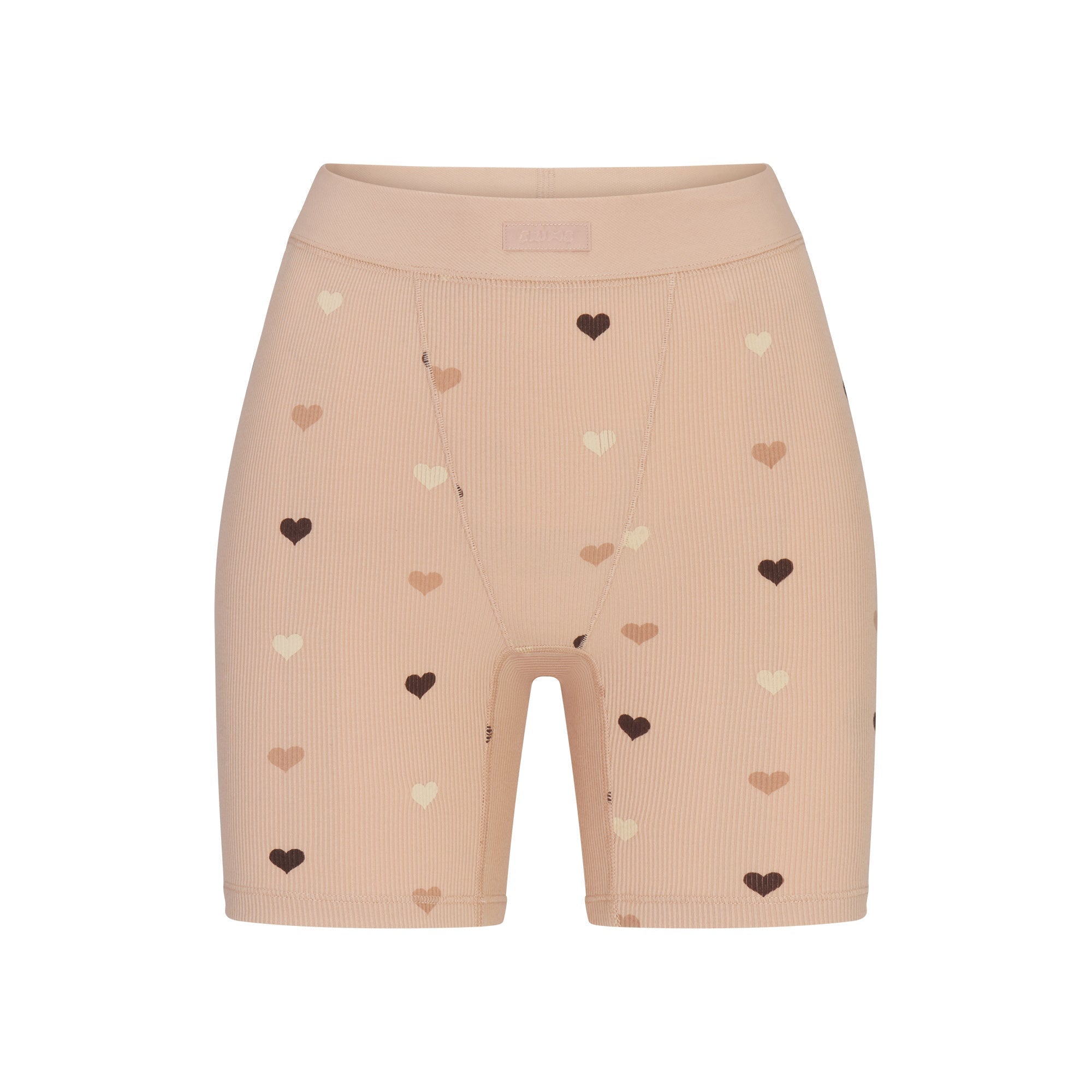 SKIMS SOFT LOUNGE BOXER | MICA MINI HEART HALFDROP