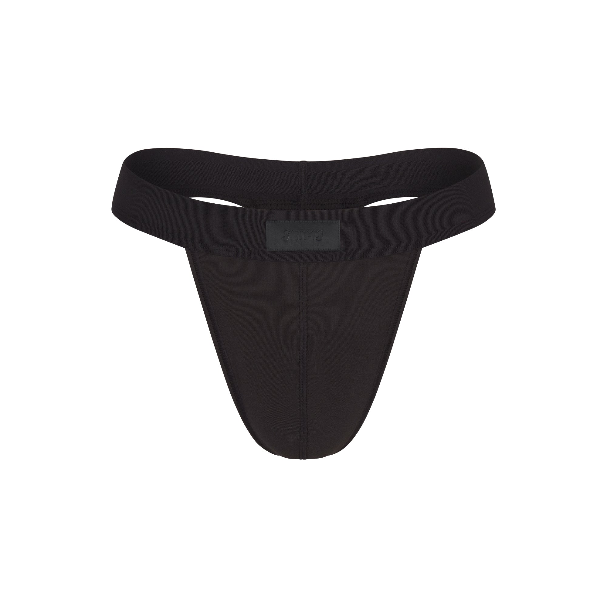 SKIMS COTTON MENS THONG | ONYX
