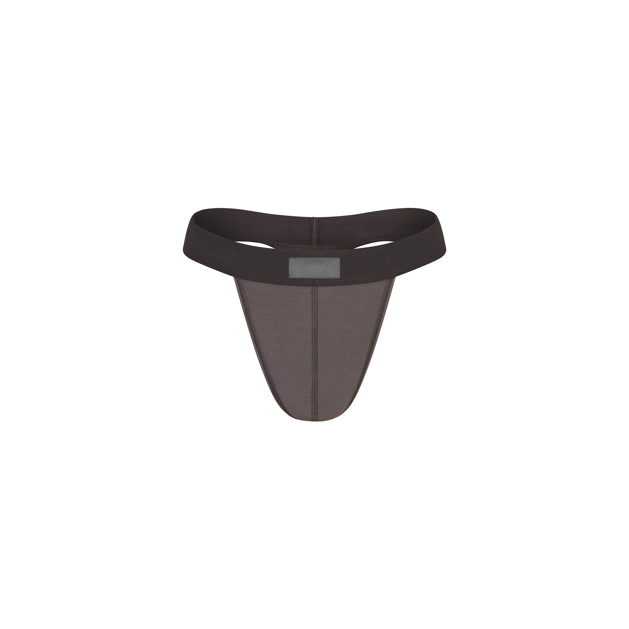 SKIMS COTTON MENS THONG | WASHED GUNMETAL