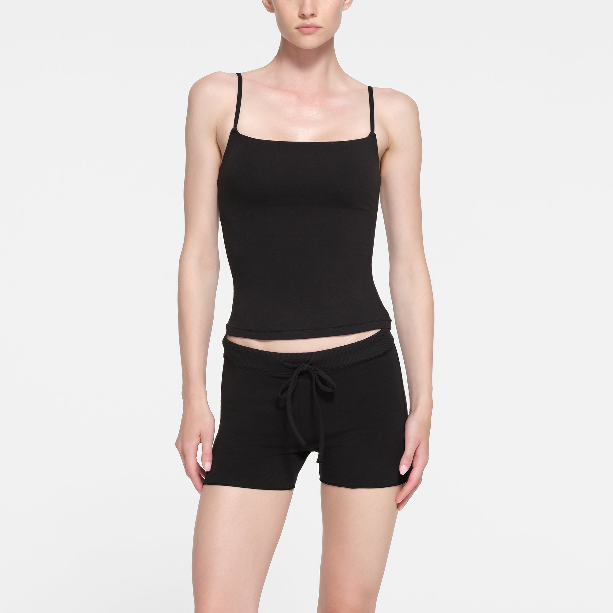 SKIMS COTTON JERSEY CAMI | SOOT