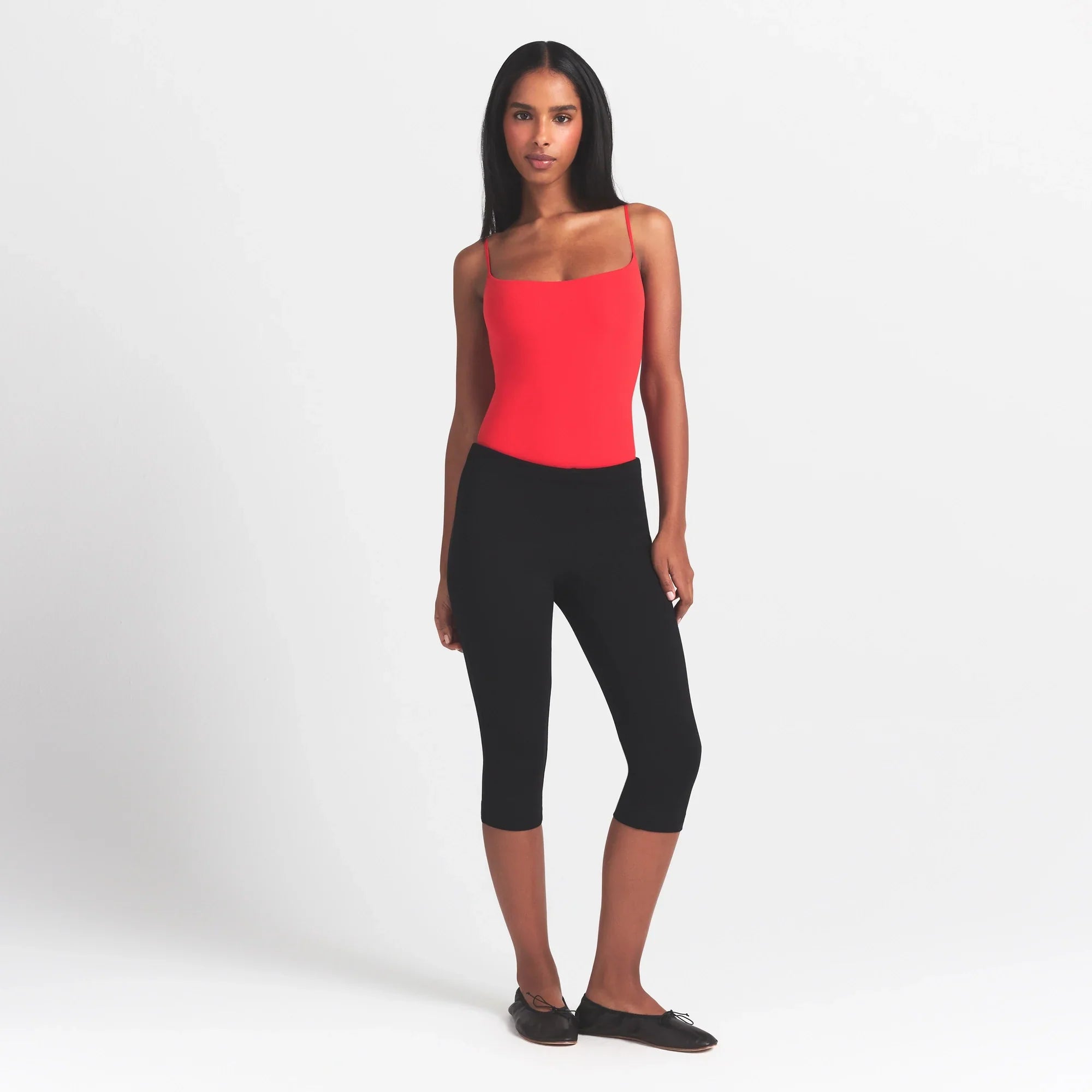 SKIMS FITS EVERYBODY CAMI BODYSUIT | CHERRY