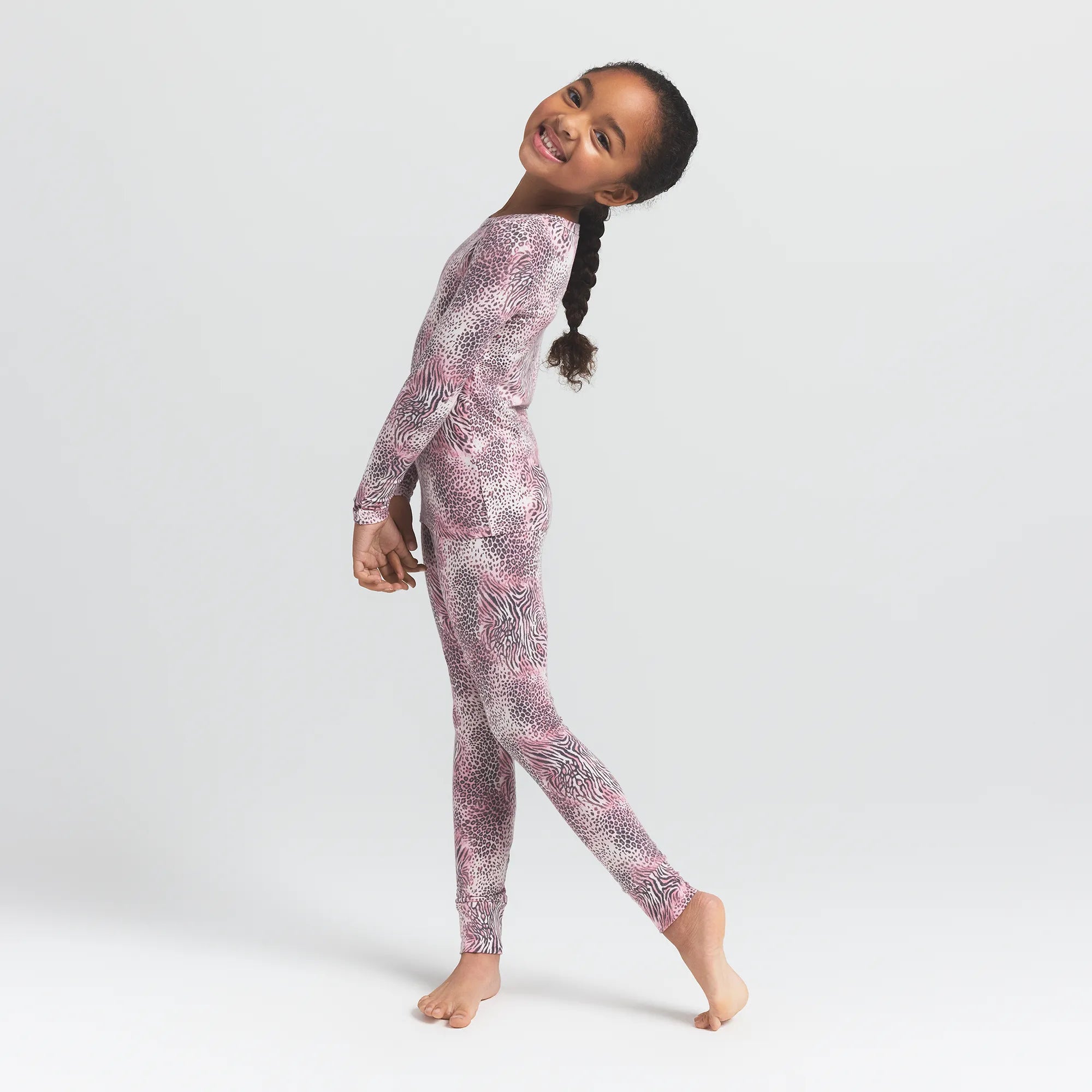 SKIMS SLEEP KIDS SLEEP SET | BLOOM MINI MULTI ANIMAL