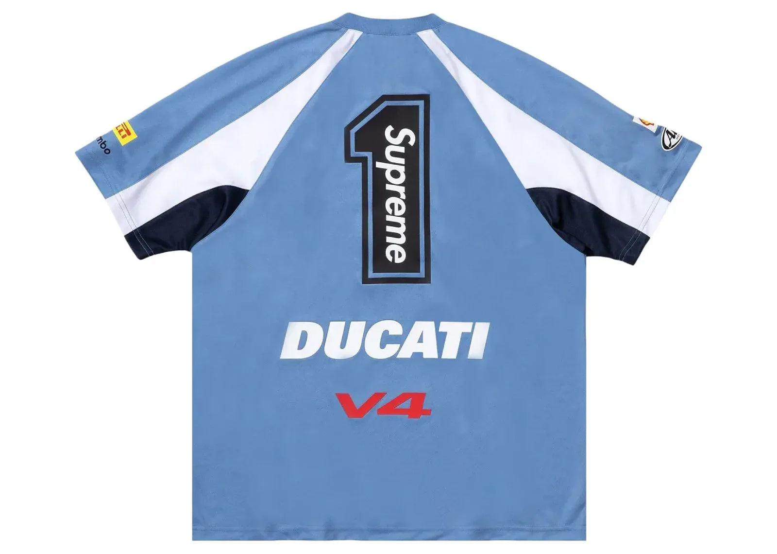 Supreme Ducati Soccer Jersey Blue - My Suti