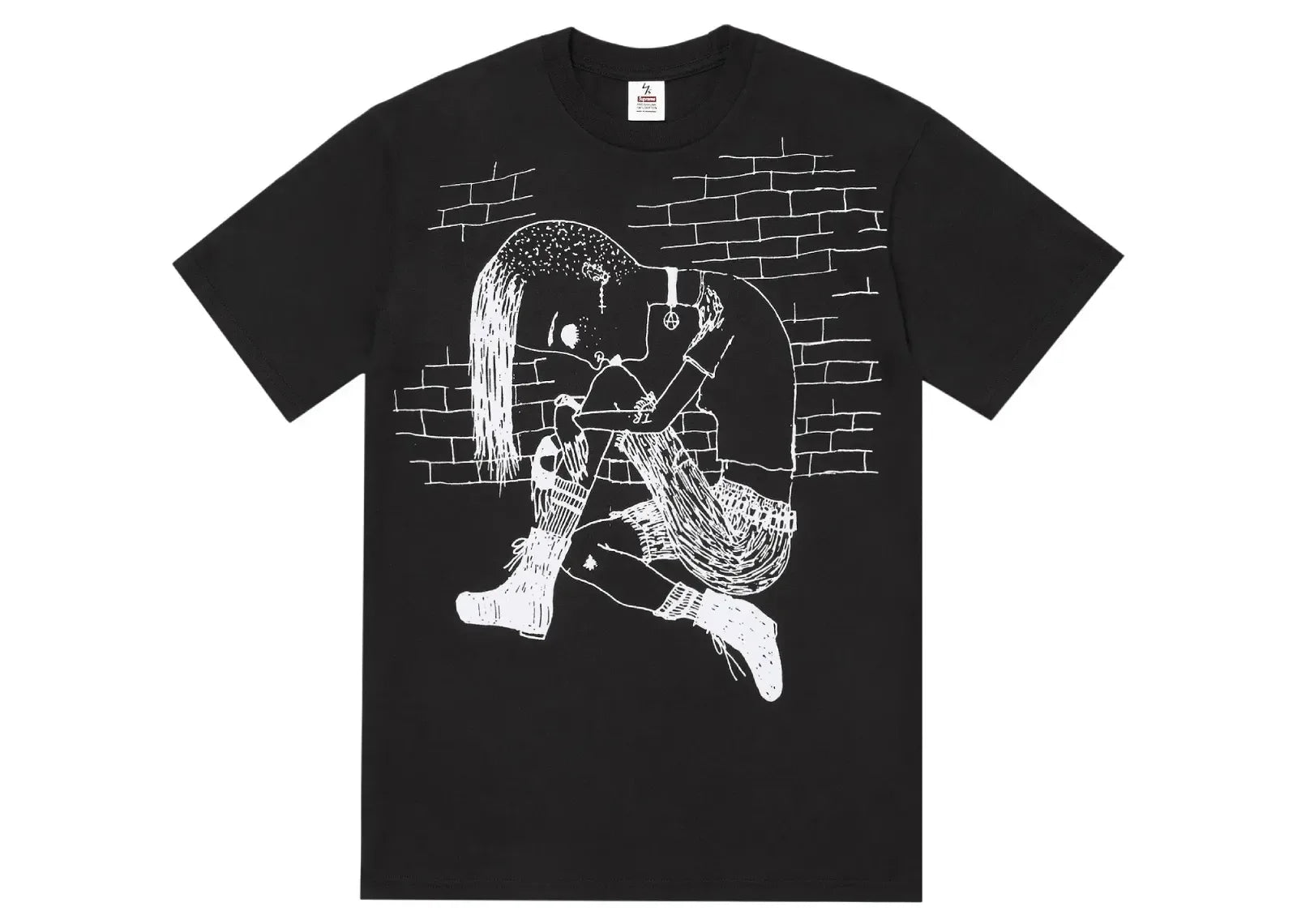 Supreme Ys By Yohji Yamamoto Thinker Tee Black - My Suti