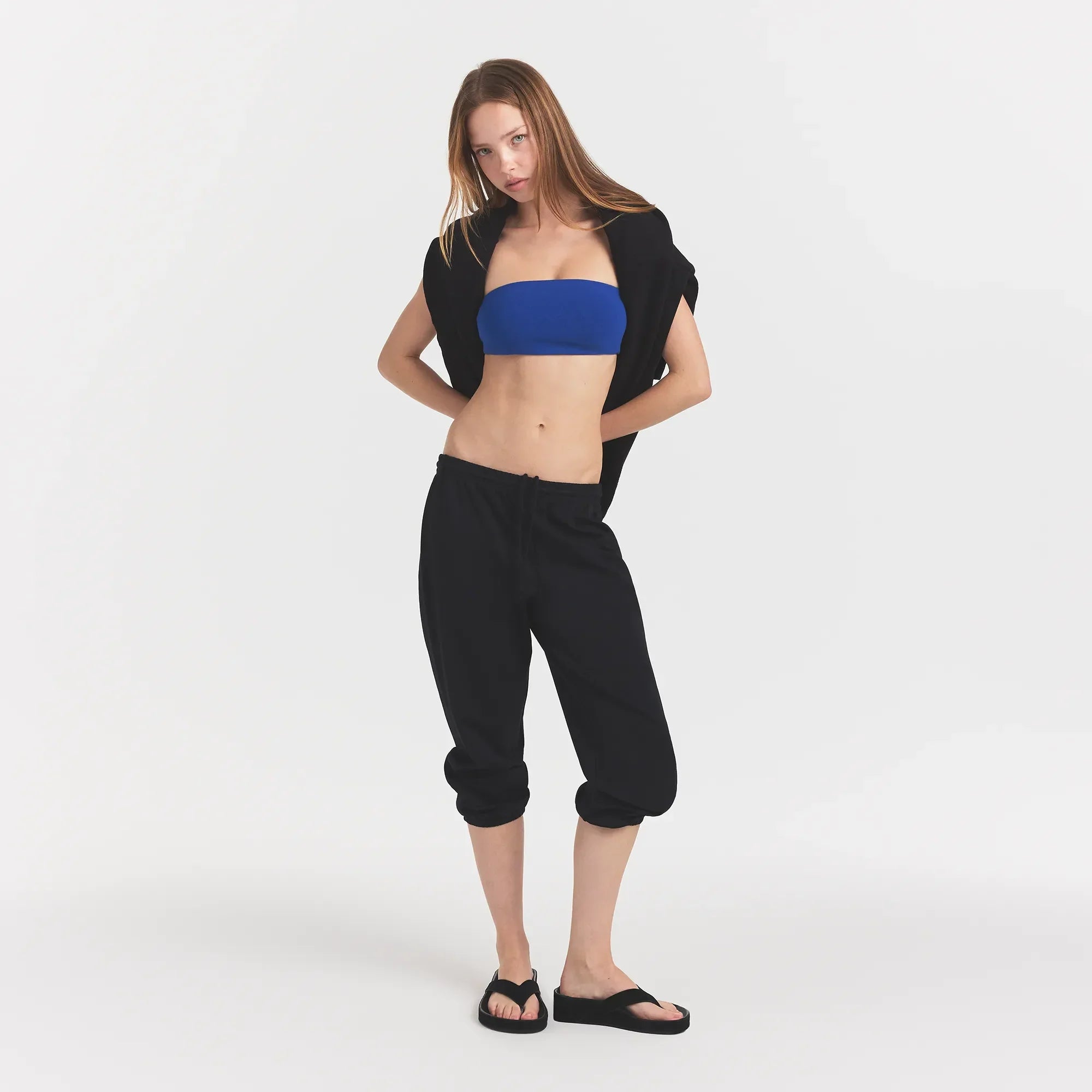 SKIMS OUTDOOR BANDEAU | COBALT