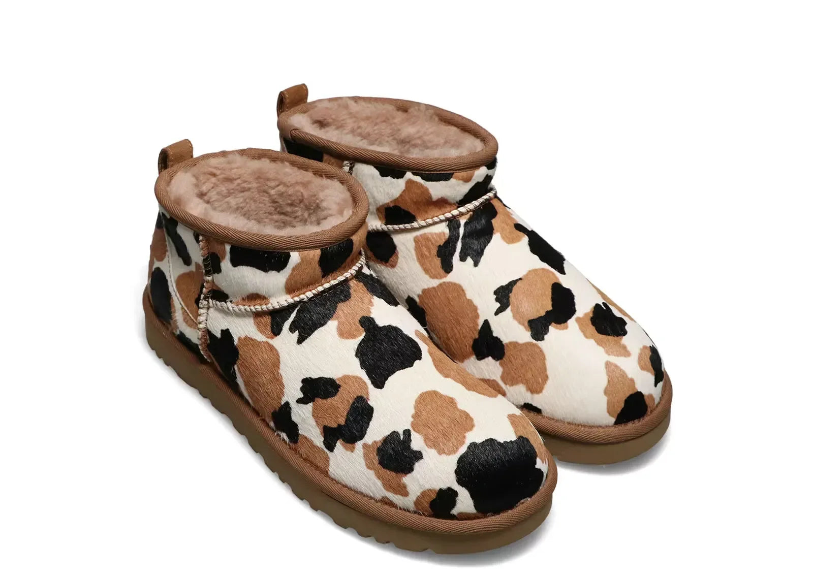Ugg Classic Ultra Mini Boot Cow Print - My Suti