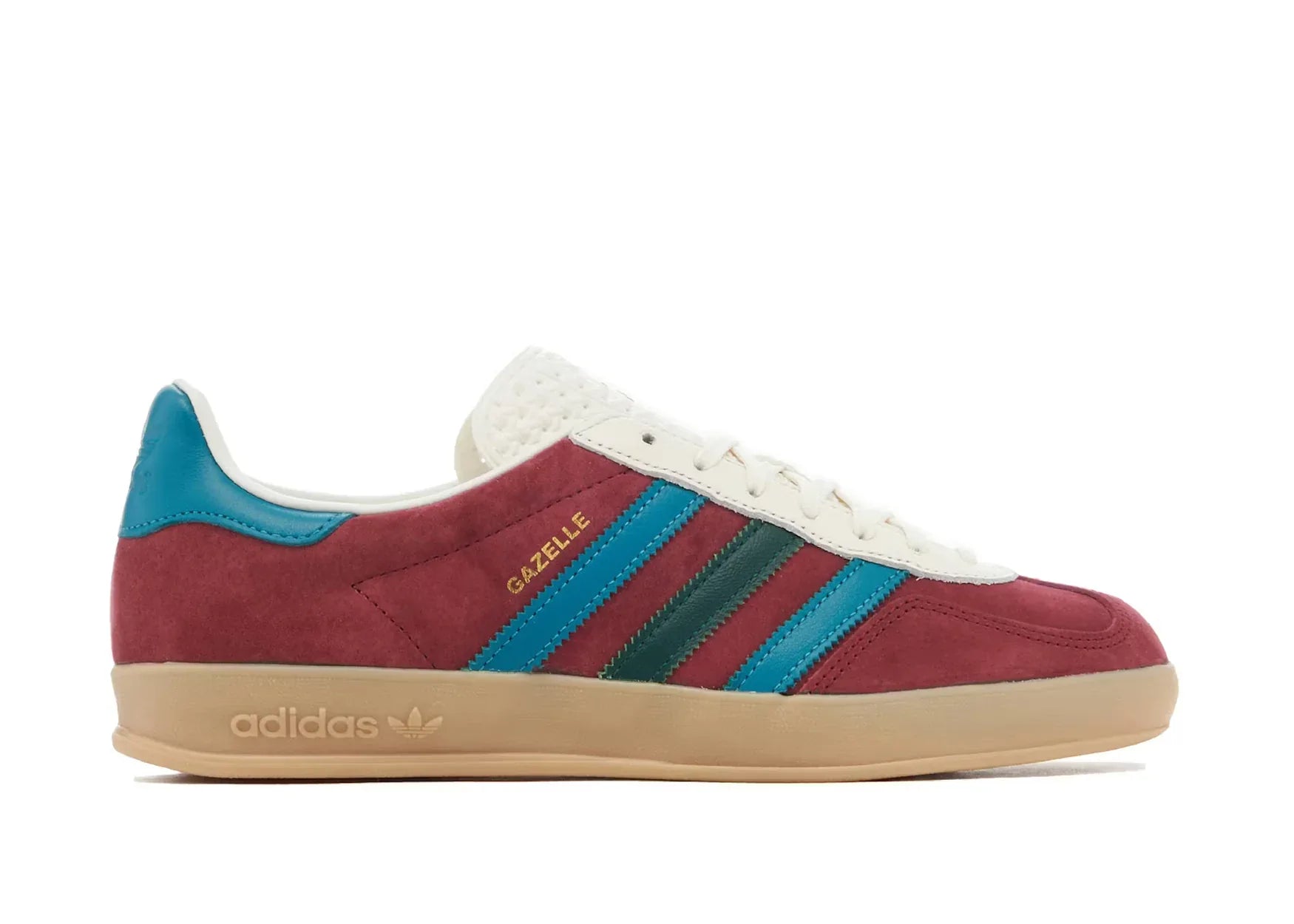 Adidas Gazelle Indoor Collegiate Burgundy Arctic Fuchsia - My Suti