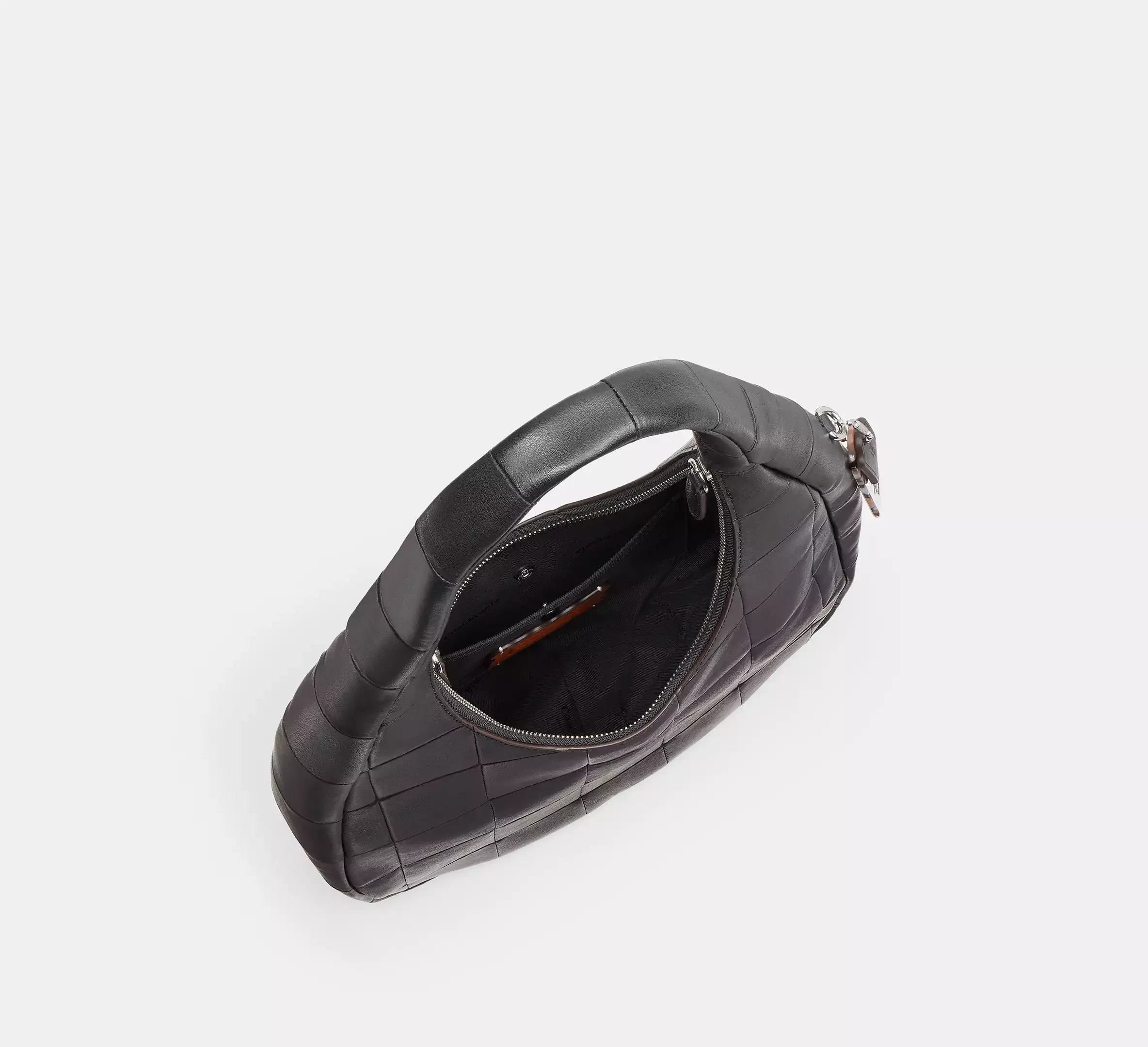 Coach Alter/Ego Crescent Shoulder Bag In Upcrafted Leather - Leather/Black - My Suti