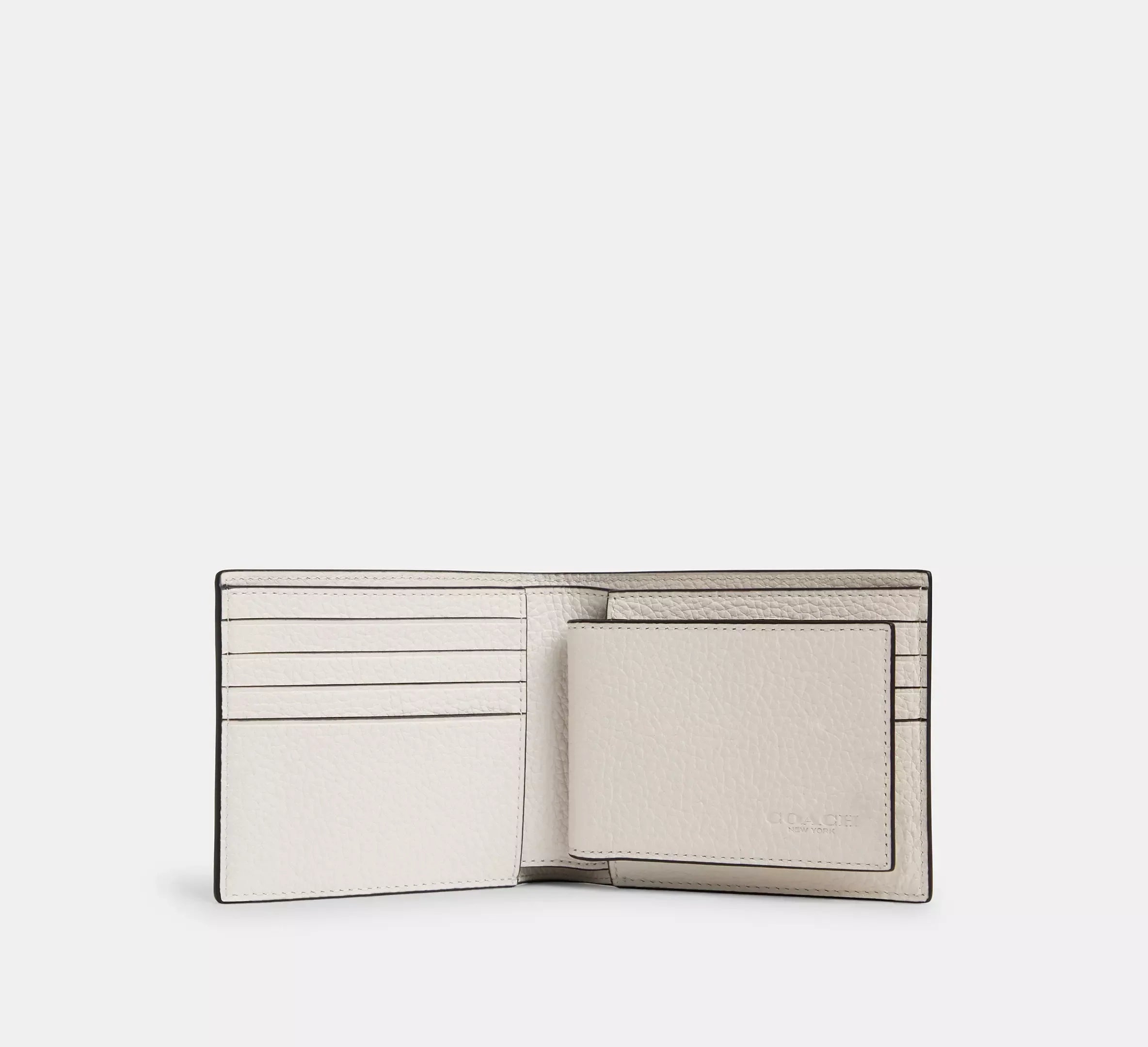 Coach 3-In-1 Wallet - Gunmetal/Chalk - My Suti