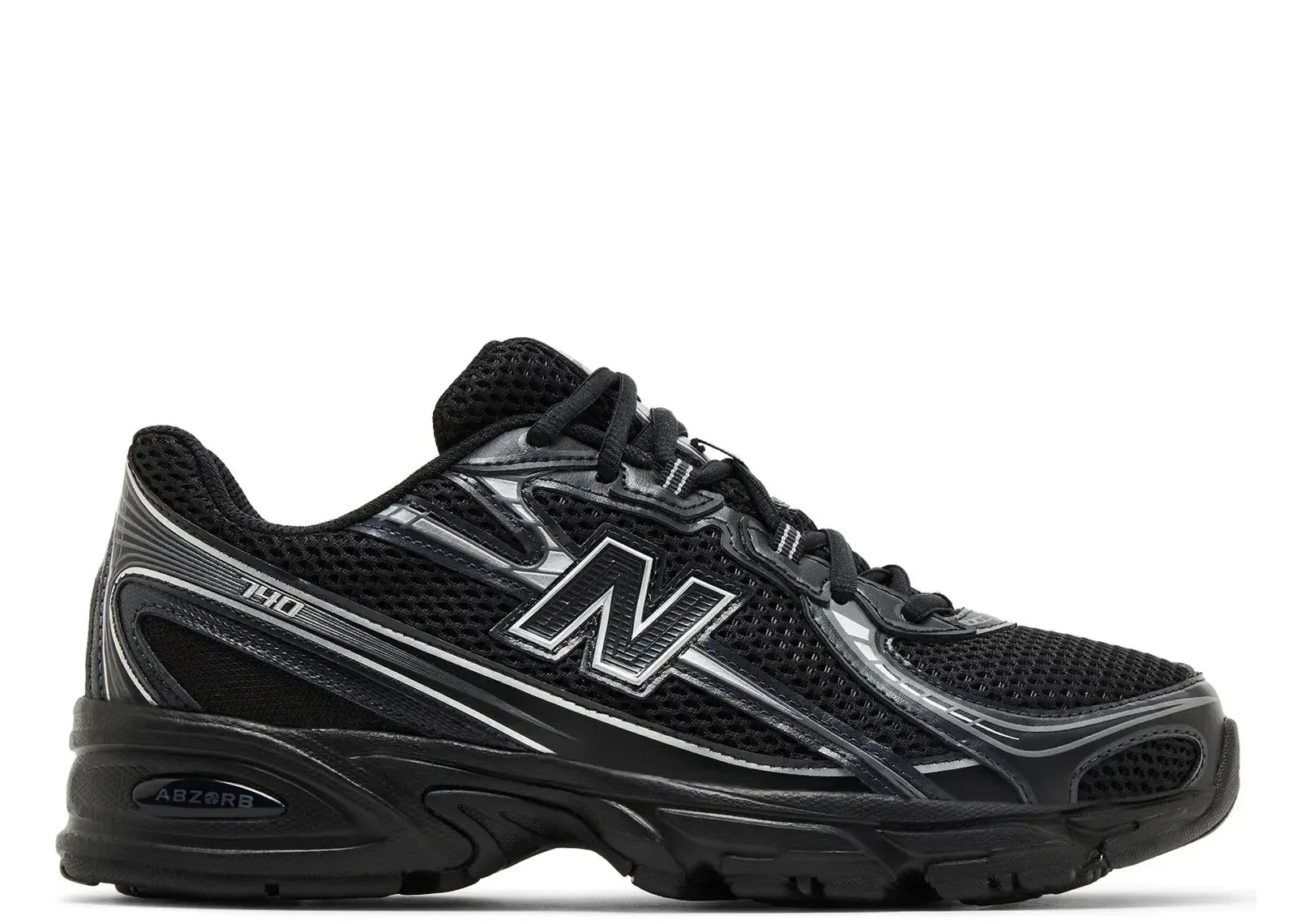 New Balance 740v2 Black Grey Silver - My Suti