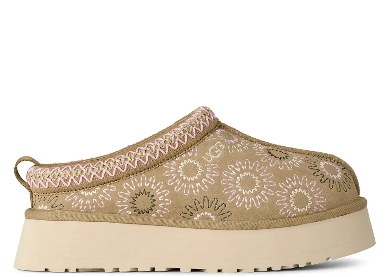 Ugg Tazz Sun Stitch Slipper Mustard Seed - My Suti